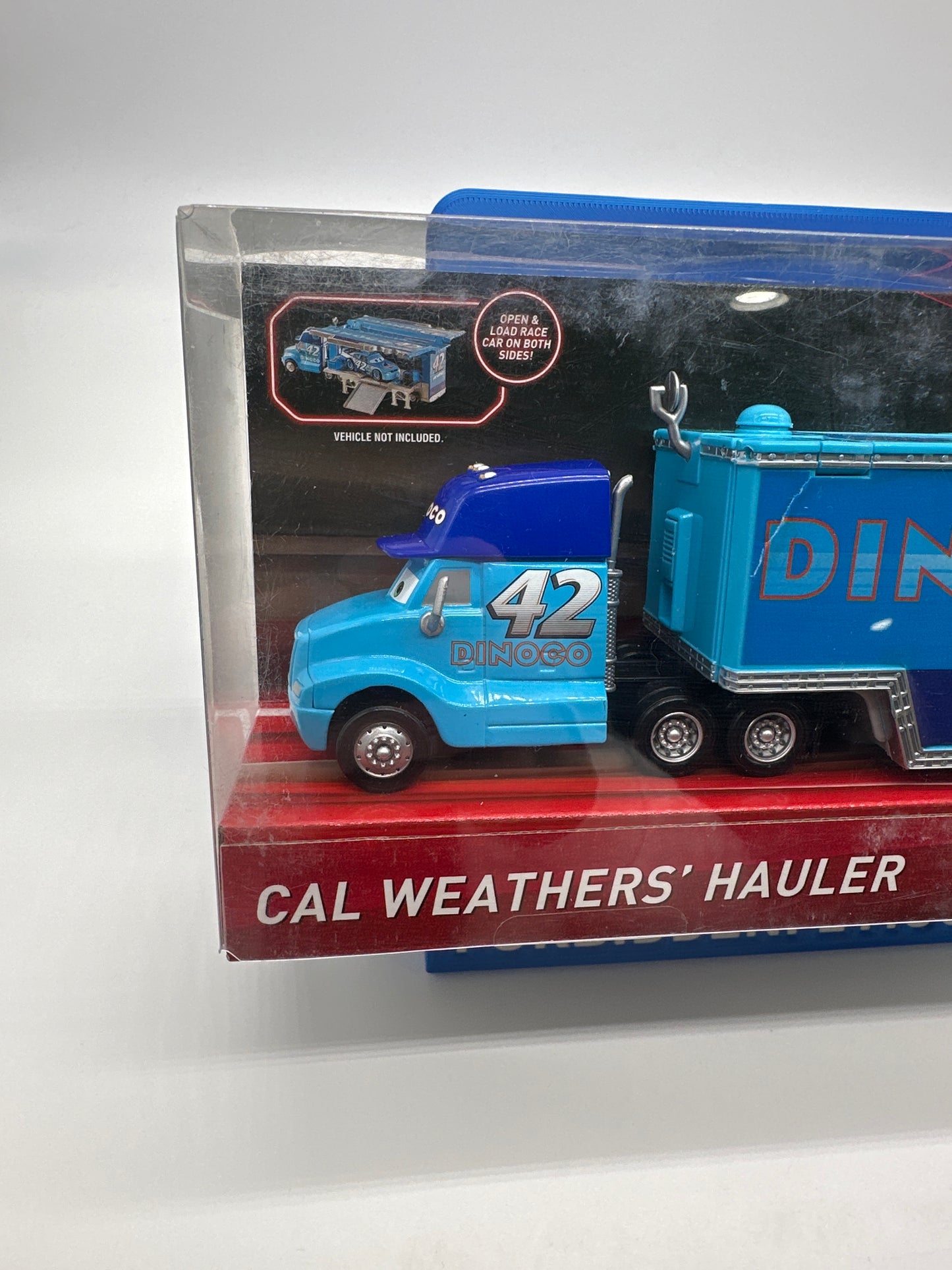 Disney Pixar Cars Movie - Dinoco #42 Cal Weathers Hauler