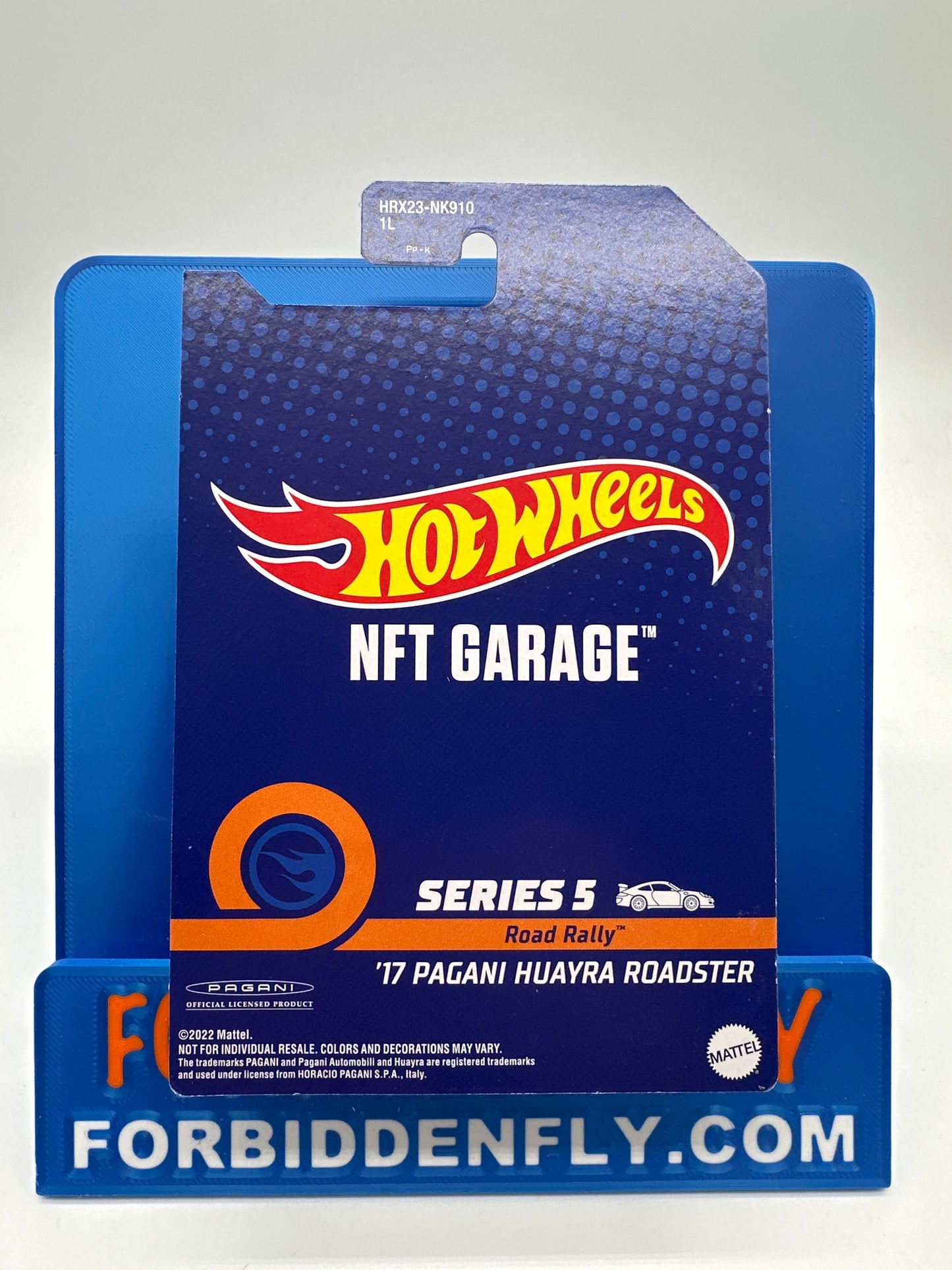 Hot Wheels NFT Series 5 - Road Rally - ‘17 Pagani Huayra Roadster