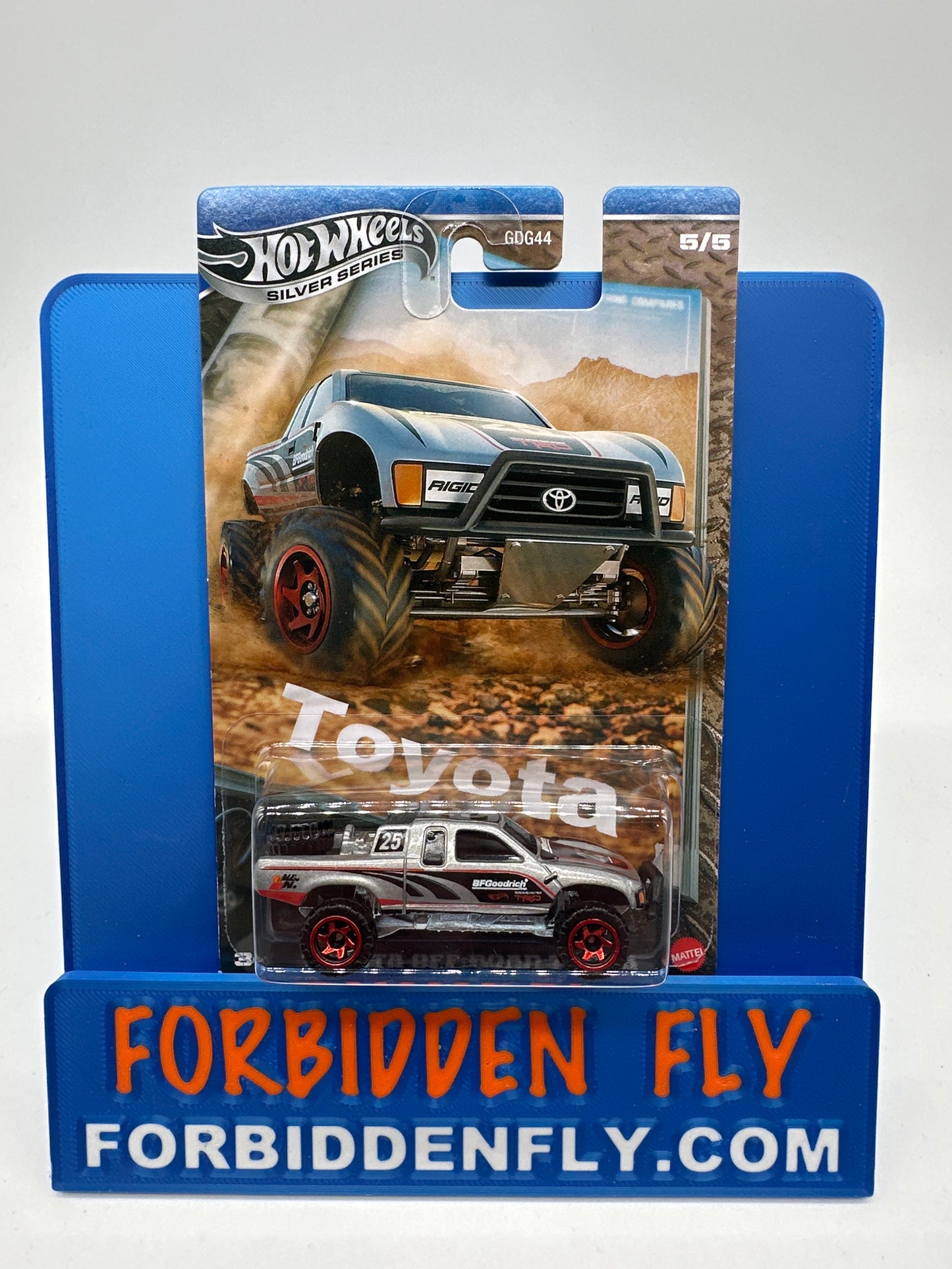 Hot Wheels 2025 Silver Series - Wal Mart Exclusive - Toyota Trucks Series - Complete Set Of 5