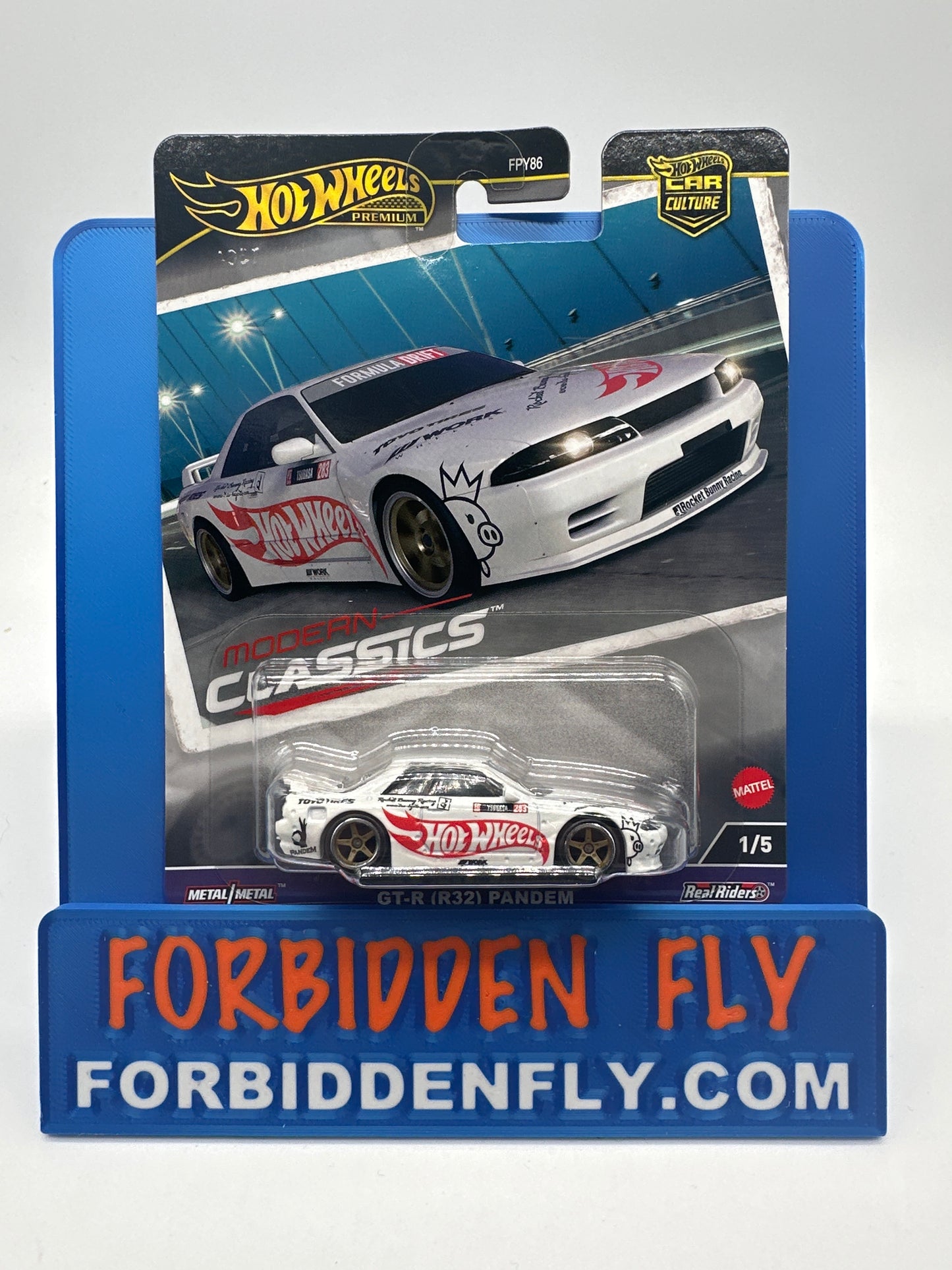 Hot Wheels Car Culture Premium - 2024 Modern Classics Series Single - #1/5 - Nissan Skyline GT-R (R32) Pandem