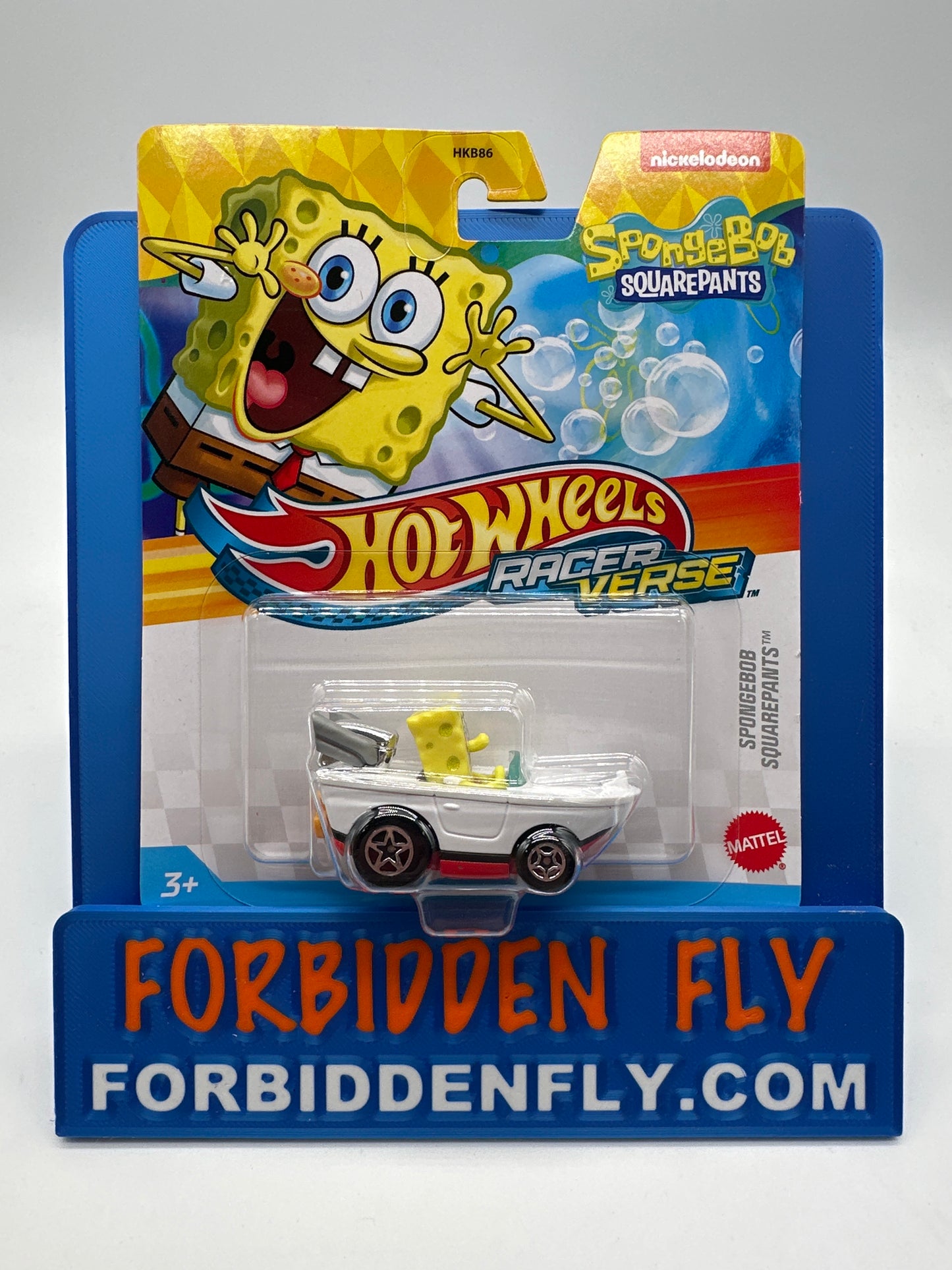 Hot Wheels - 2025 Racer Verse - Nickelodeon Spongebob Squarepants - Spongebob Squarepants
