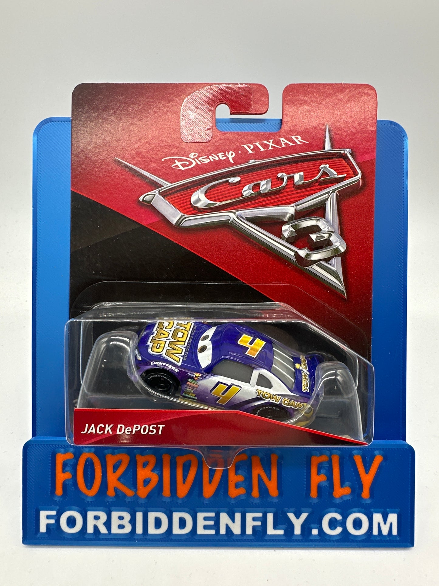 Disney Pixar Cars Movie - Cars 3 - Jack DePost Piston Cup Racer #4