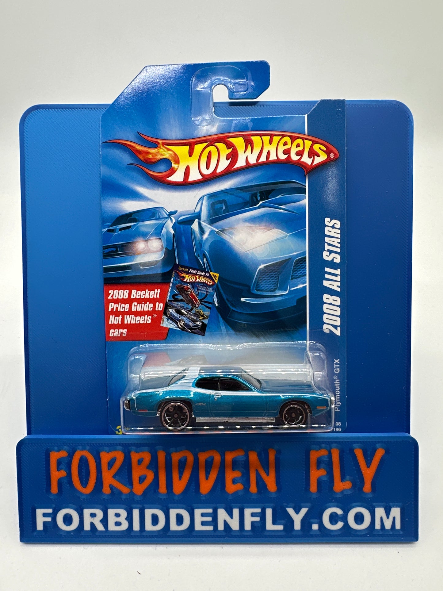 Hot Wheels 2008 Mainline - 2008 All Stars Series - Plymouth GTX - Blue