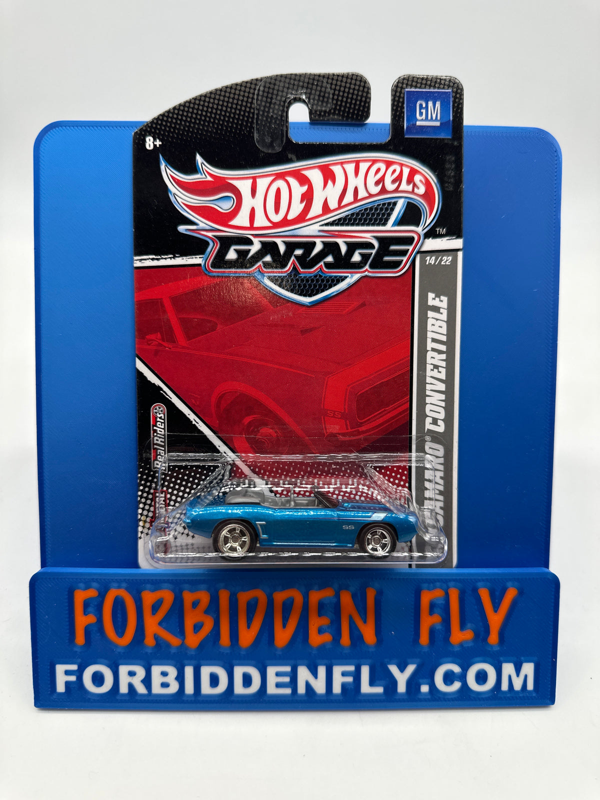 Hot Wheels Premium - HW Garage Series (GM) - Blue ‘69 Camaro Convertible (#14/22)