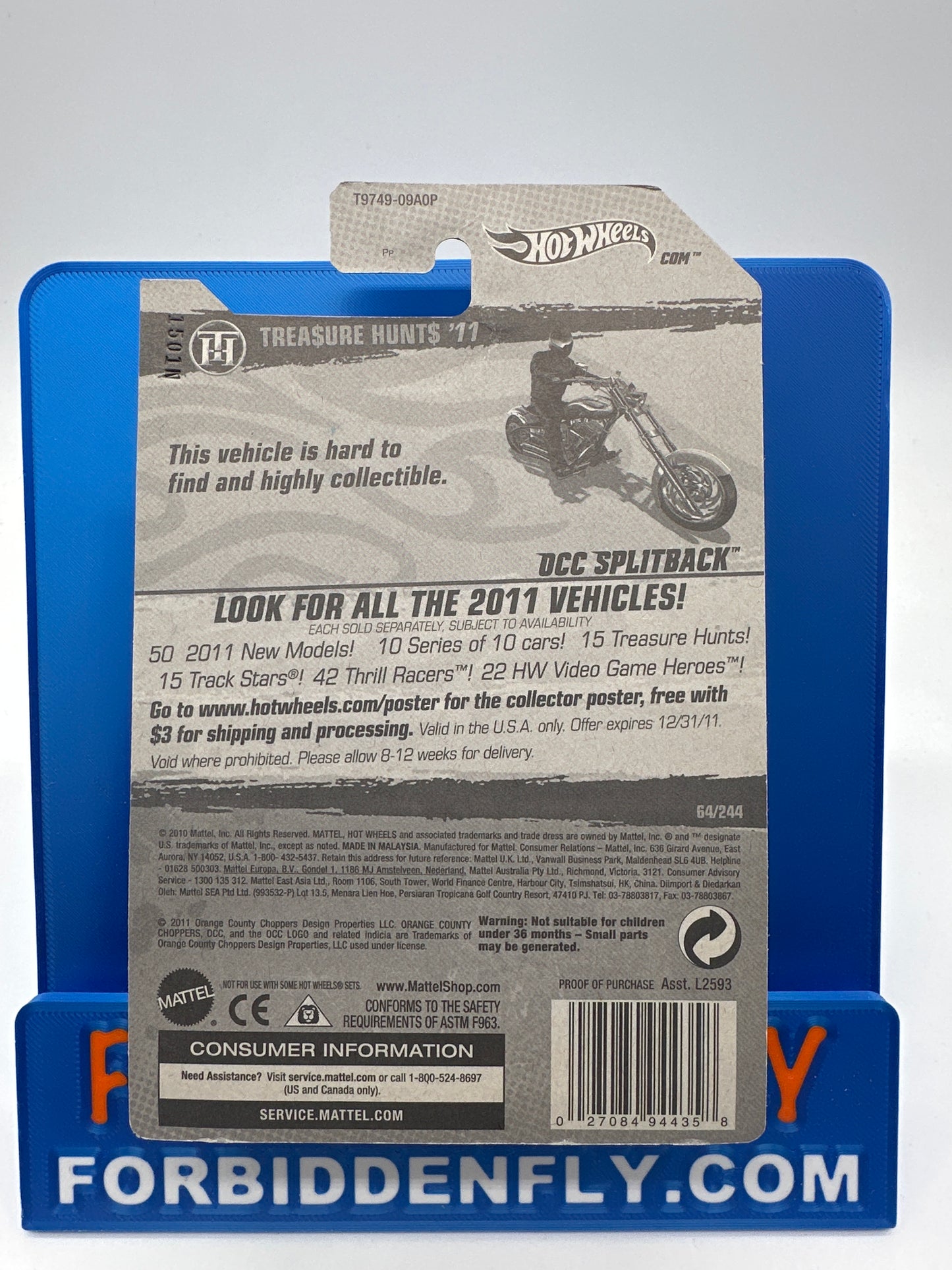 Hot Wheels 2011 Super Treasure Hunt - OCC Splitback