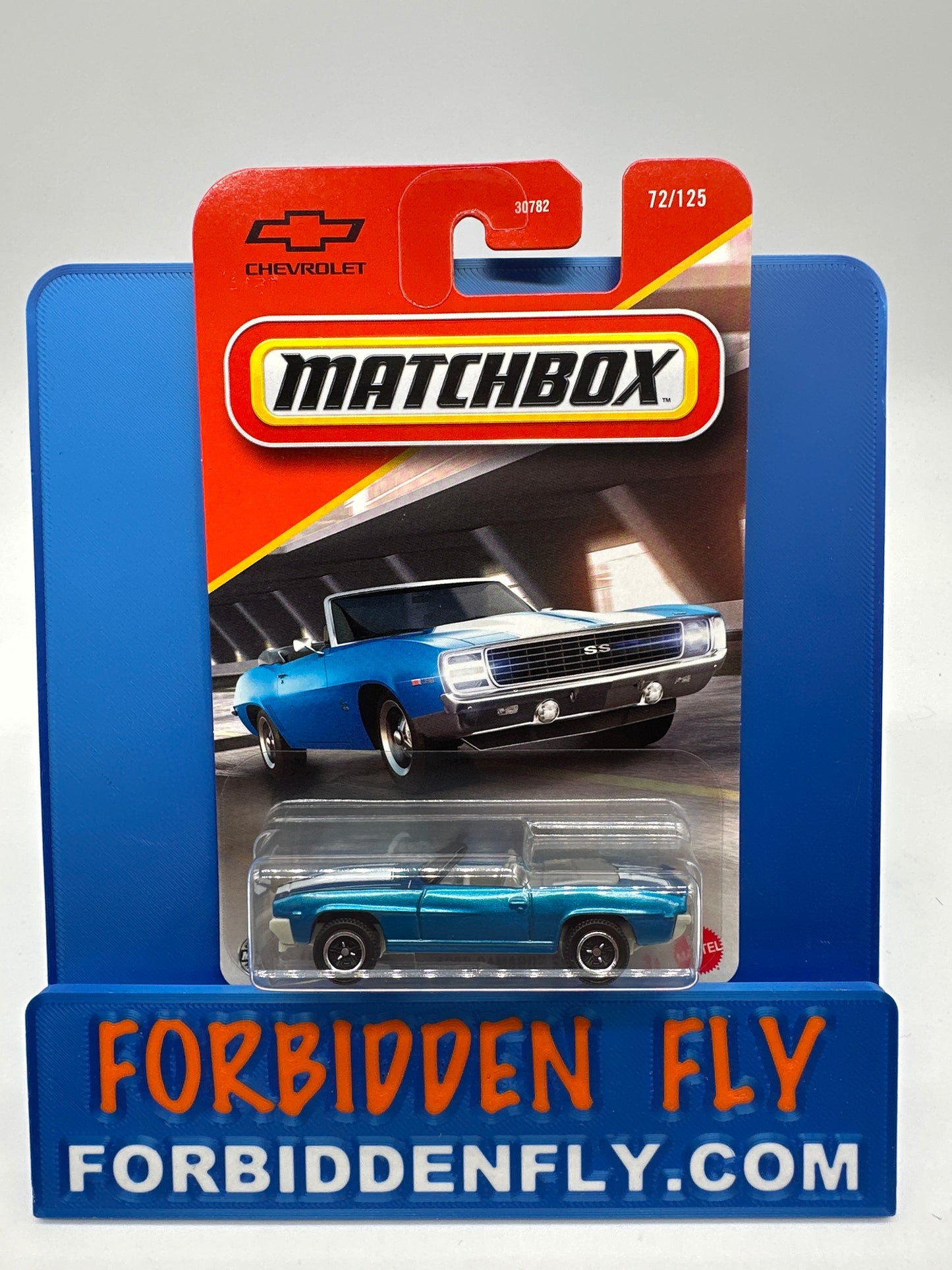Matchbox - 2025 Mainline #72/125 - 1969 Camaro SS 396 - Blue