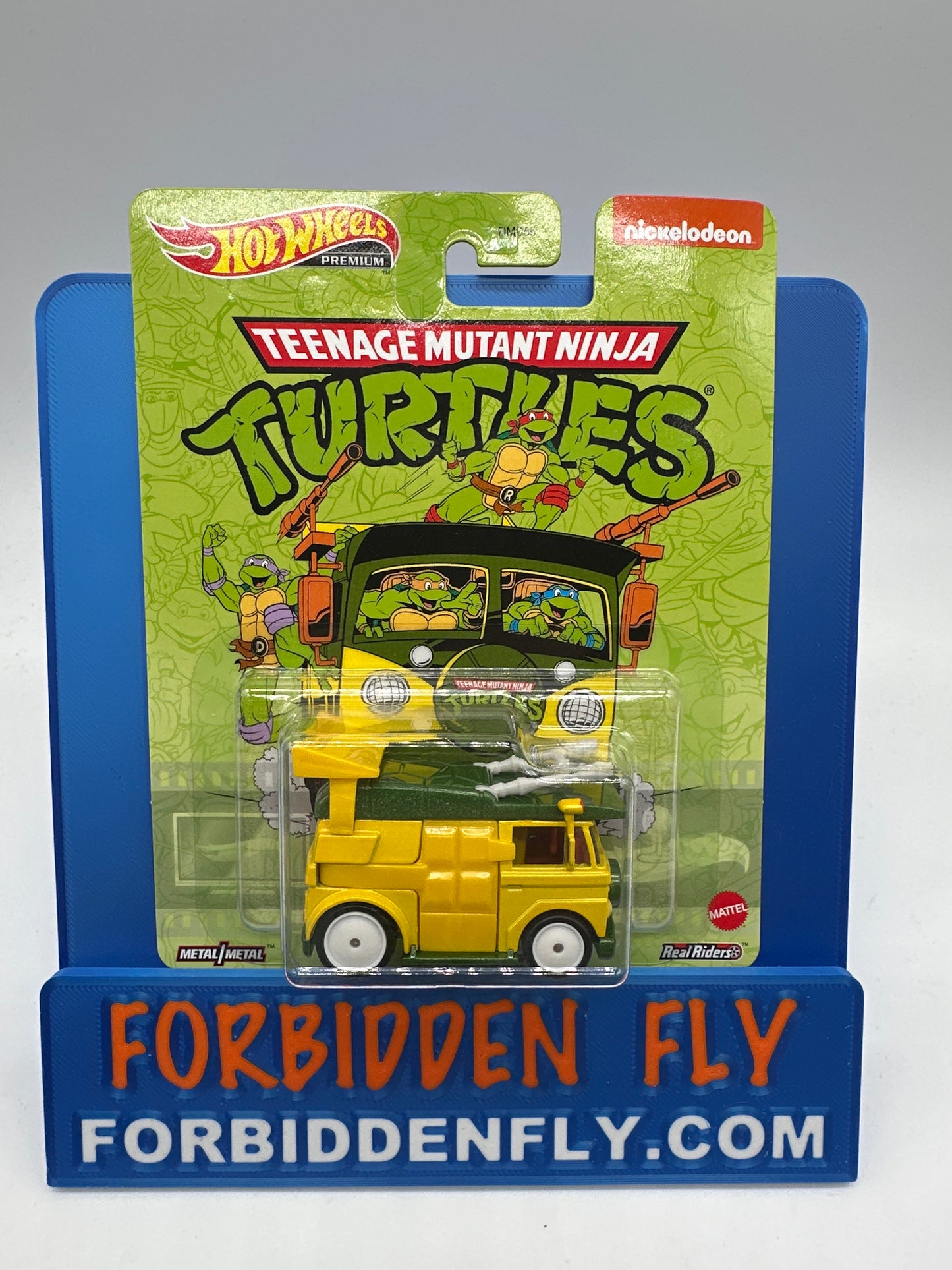 Hot Wheels 2021 Retro Entertainment Premium Single - Teenage Mutant Ninja Turtles - TMNT Party Wagon