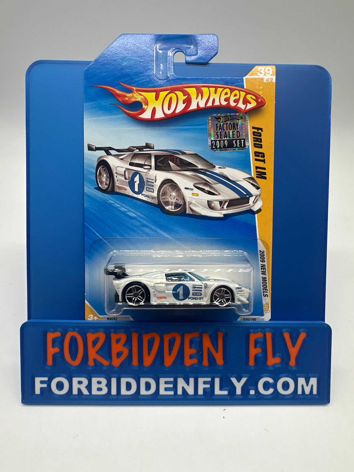 Hot Wheels Mainline - 2009 Factory Stickered - 2009 New Model Series - Ford GT LM - Lot Of 2