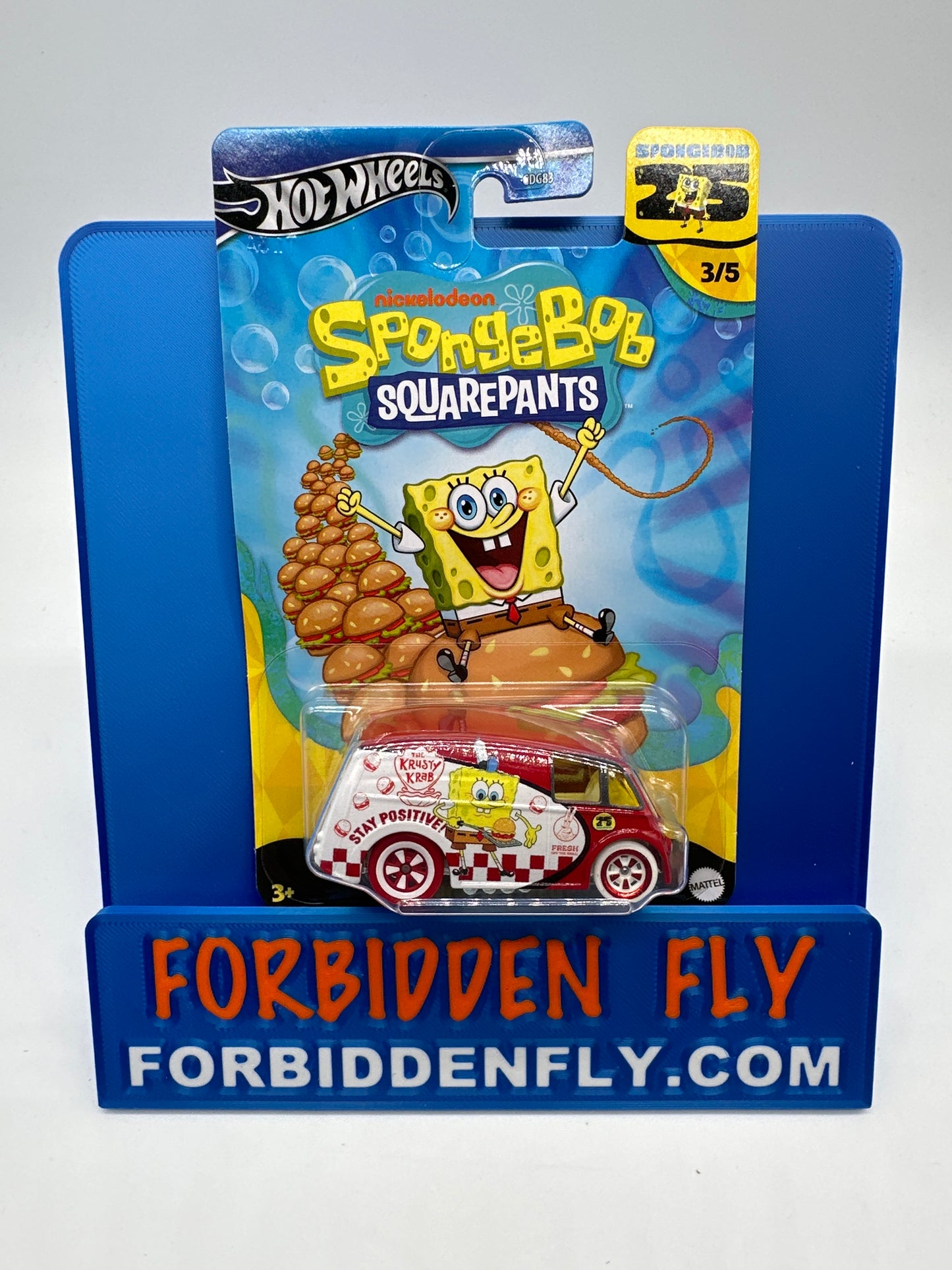 Hot Wheels 2024 Walmart Exclusive SpongeBob Series - #3/5 - Quick D-Livery