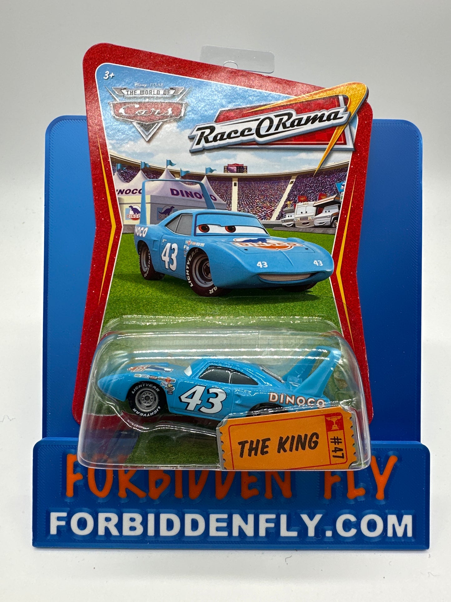 Disney Pixar Cars Movie - Race O Rama - The King