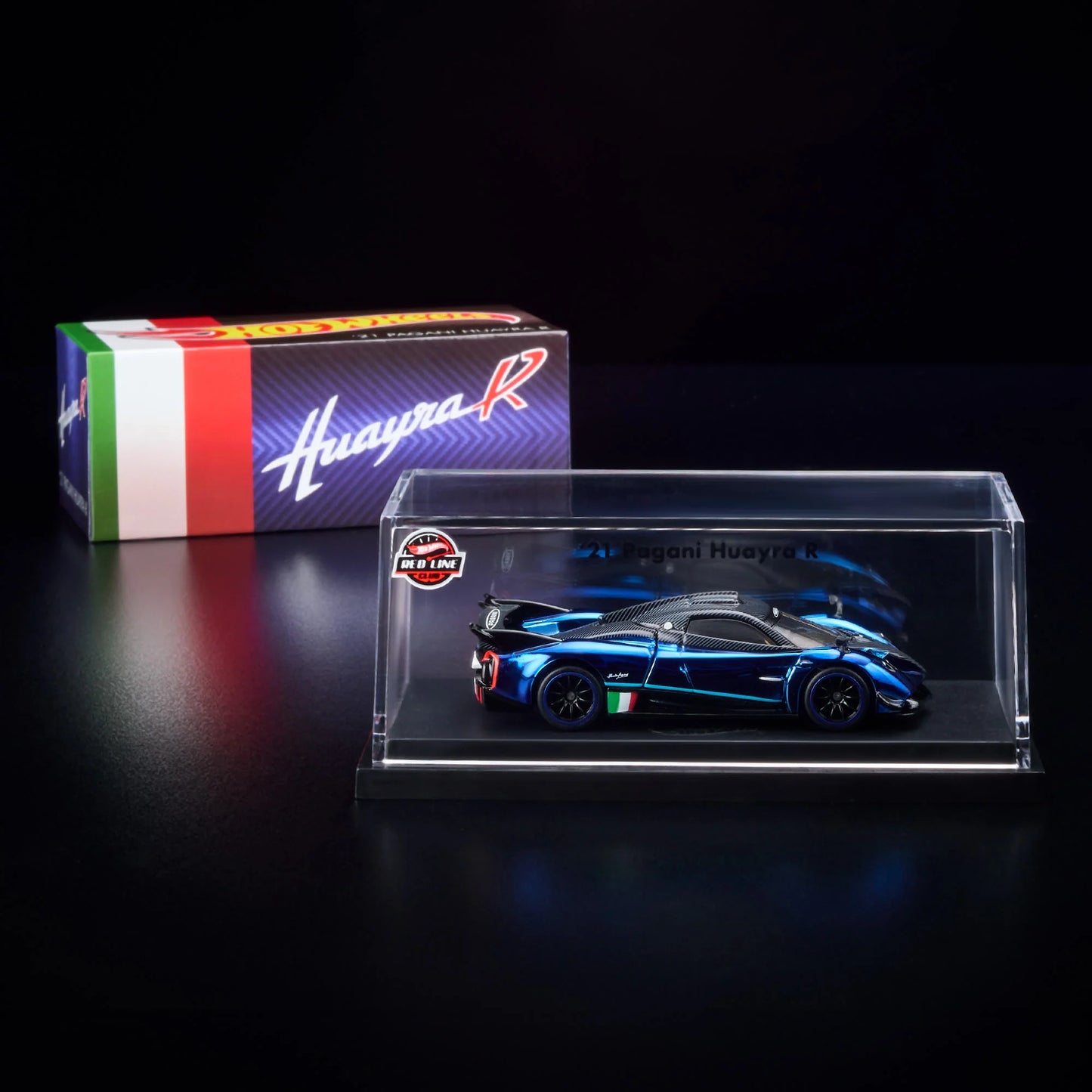 Hot Wheels RLC Red Line Club - Blue ‘21 Pagani Huayra R
