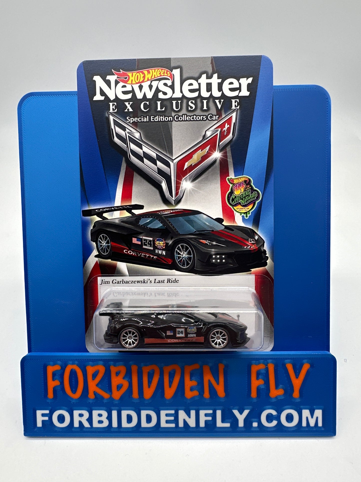 Hot Wheels 24th Annual Collector’s Nationals Convention - 2024 Atlanta, GA - Hot Wheels Newsletter Exclusive Corvette C8.R - Set Of 6
