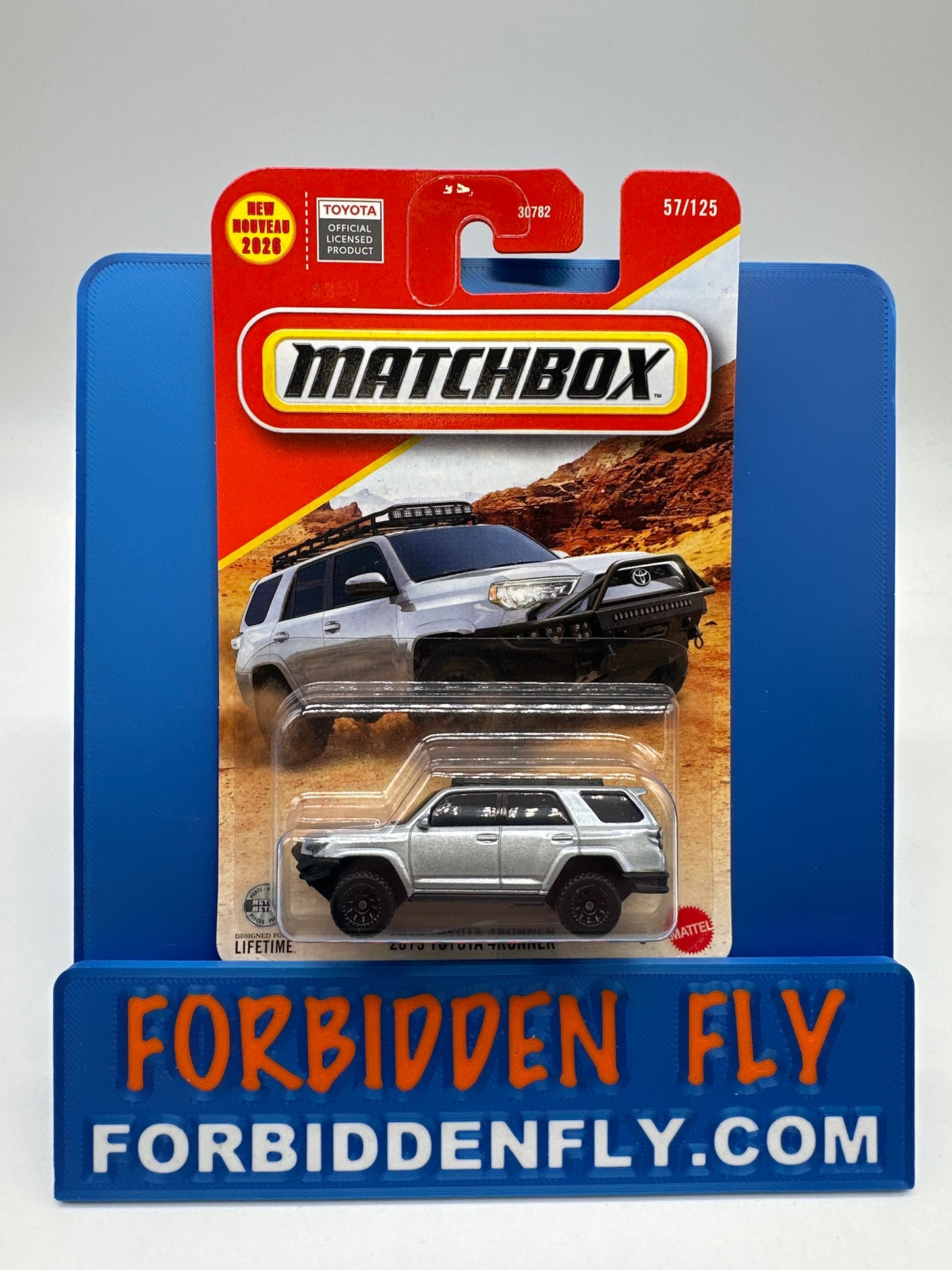 Matchbox - 2026 Mainline #57/125 - 2019 Toyota 4Runner - Gray