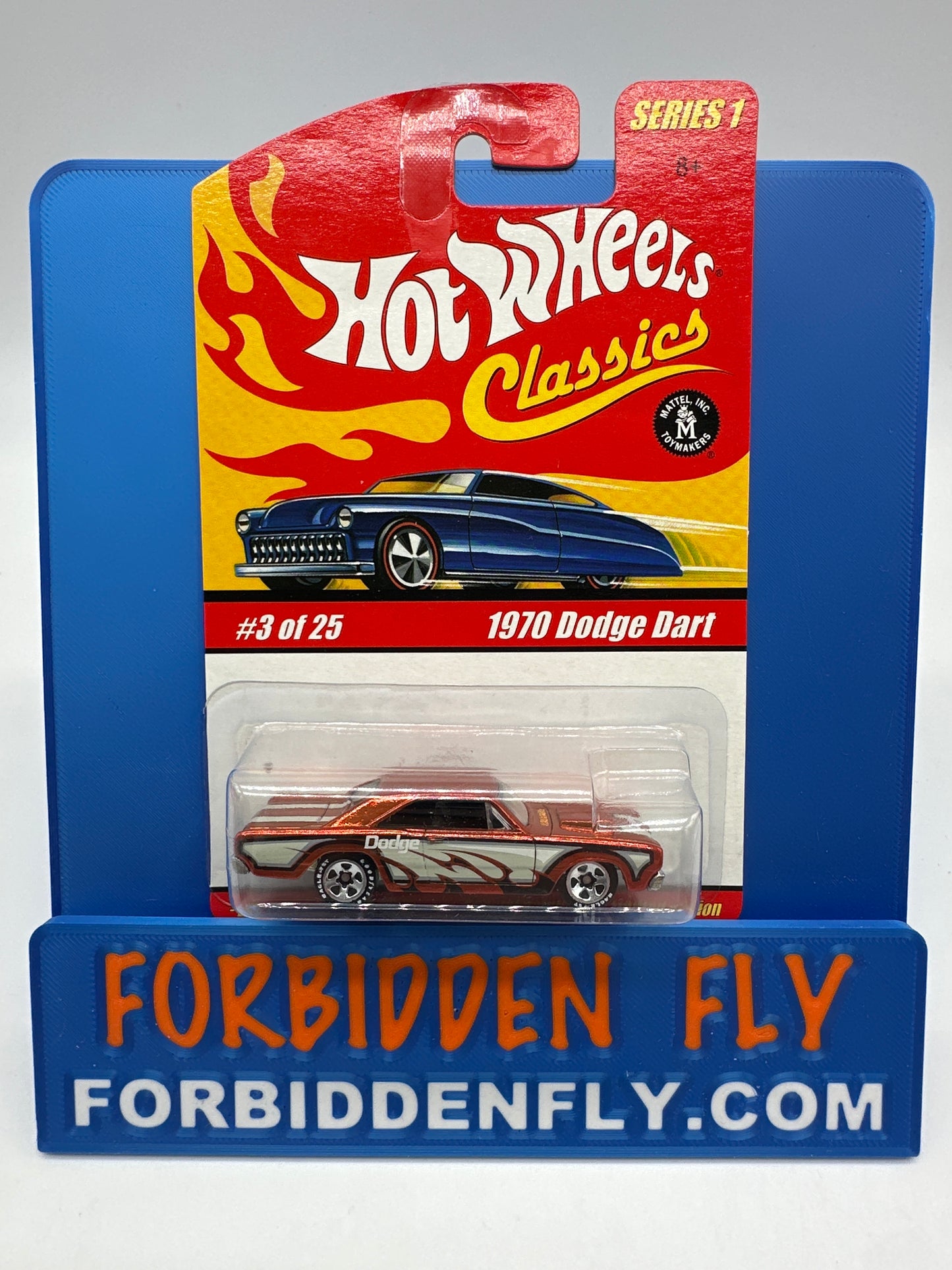 Hot Wheels Classics - Series 1 #3 of 25 - Orange 1970 Dodge Dart