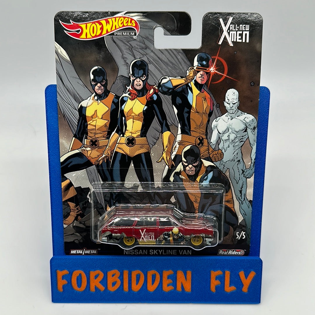 Hot Wheels Pop Culture Premium - X-Men Series Single - #5/5 - Nissan Skyline Van