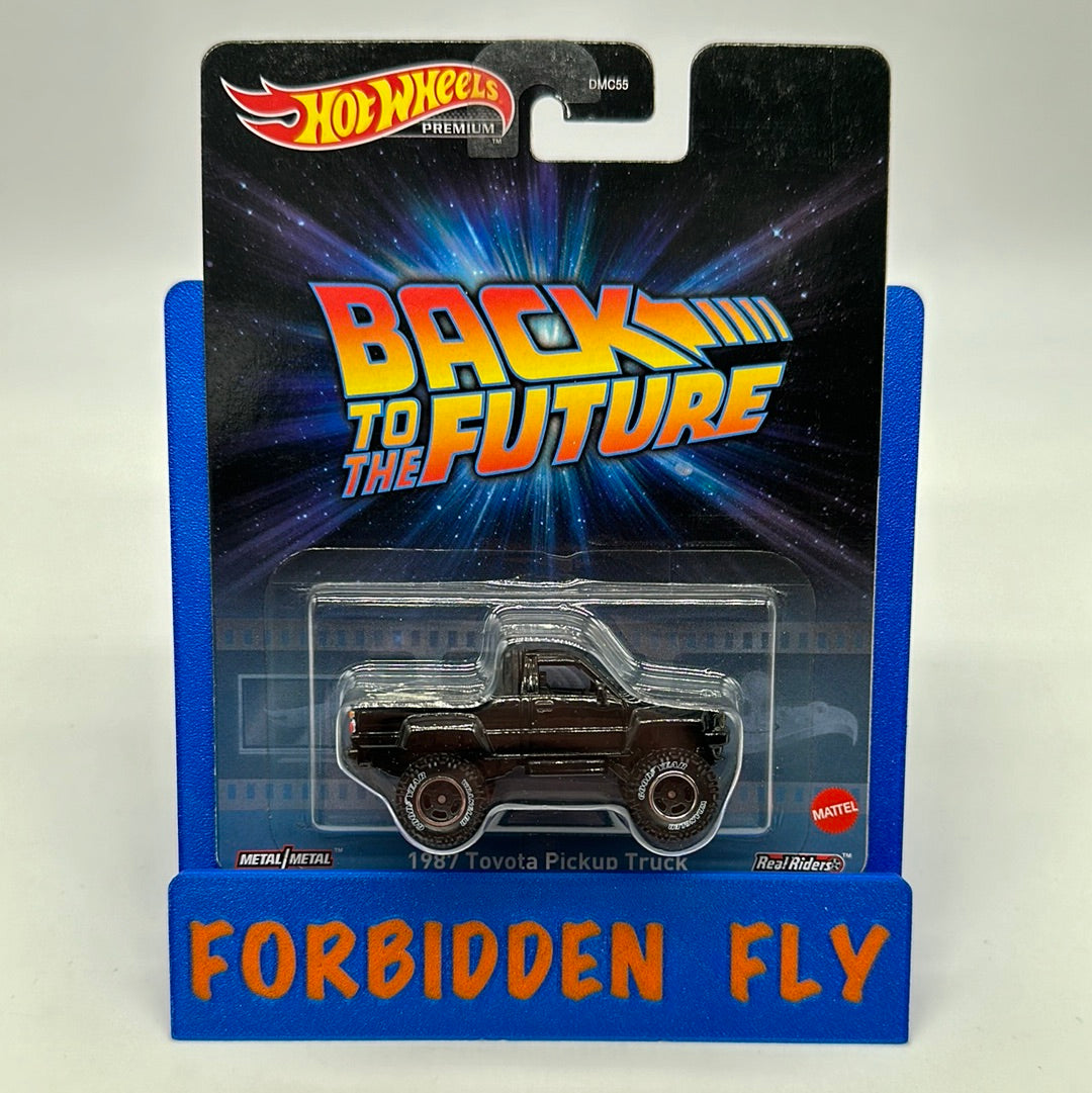 Hot Wheels 2022 Retro Entertainment Premium Single - Back to the Future Movie - 1987 Toyota Pickup Truck