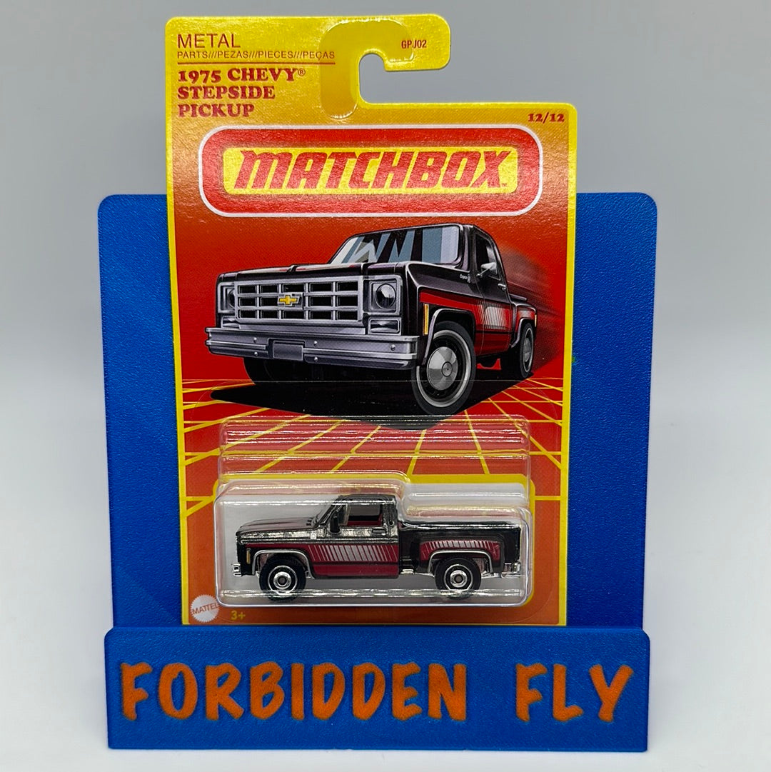 Matchbox 2021 Target Exclusive Retro - #12/12 - 1975 Chevy Stepside Pickup