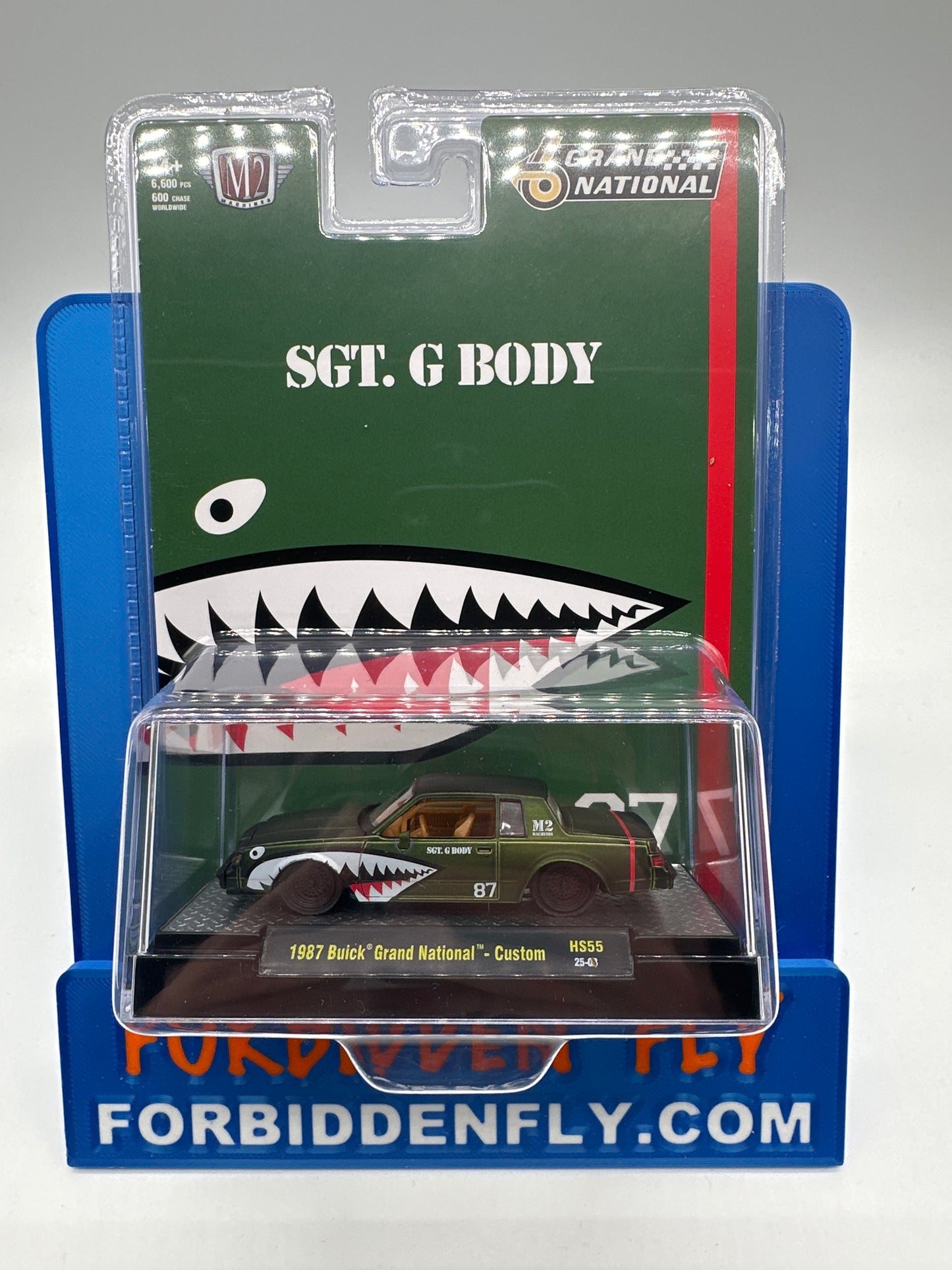 M2 Machines Sgt. G Body Acrylic - HS55 - Green 1987 Buick Grand National