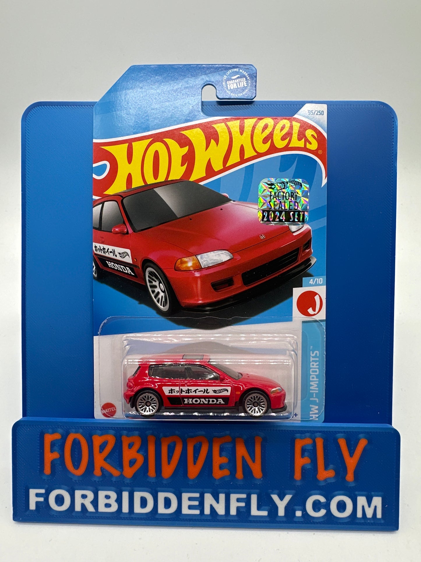 Hot Wheels Mainline - 2024 Factory Sticker - ‘92 Honda Civic EG