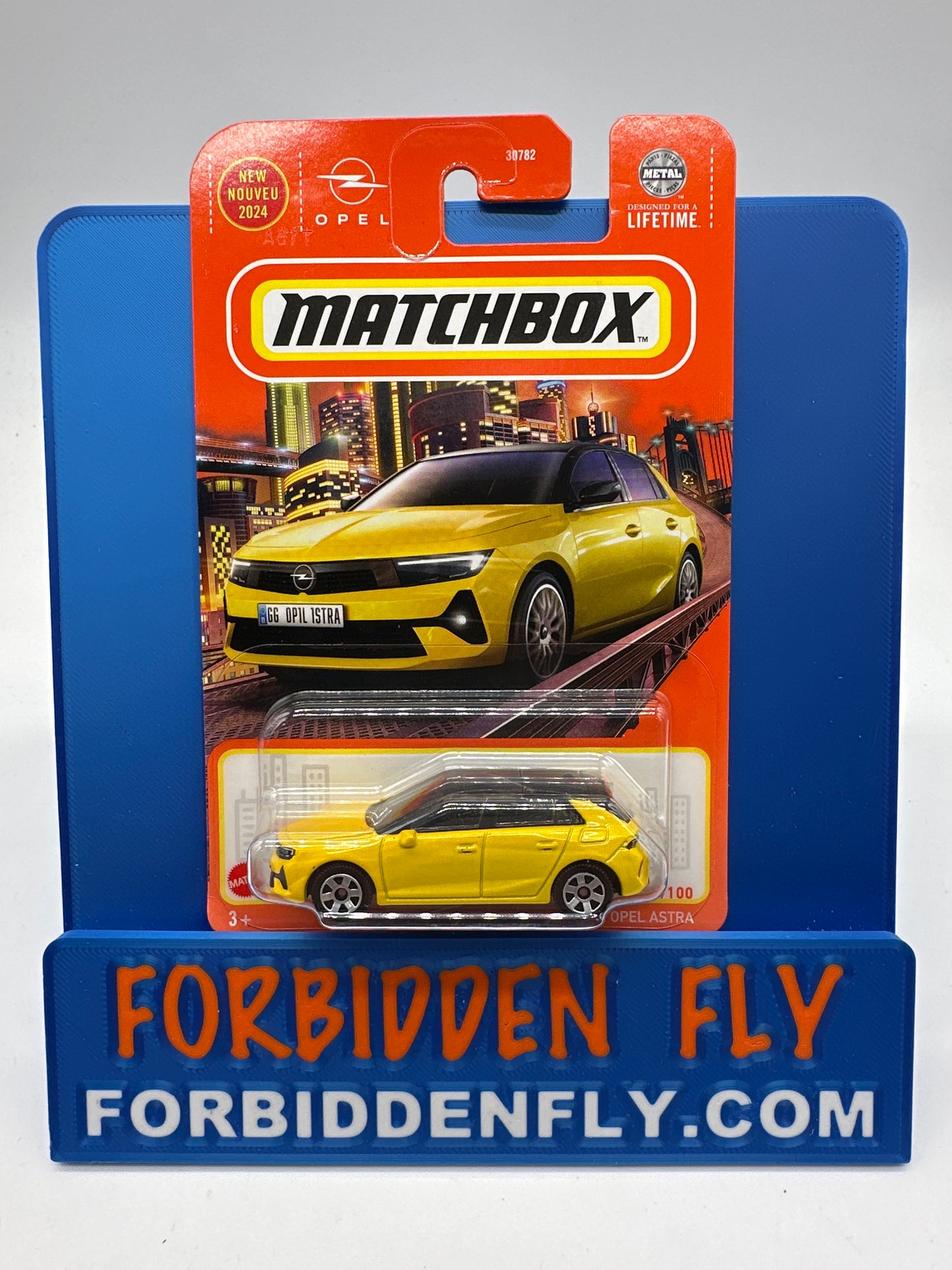 Matchbox - 2024 Mainline #87/100 - 2022 Opel Astra - Yellow
