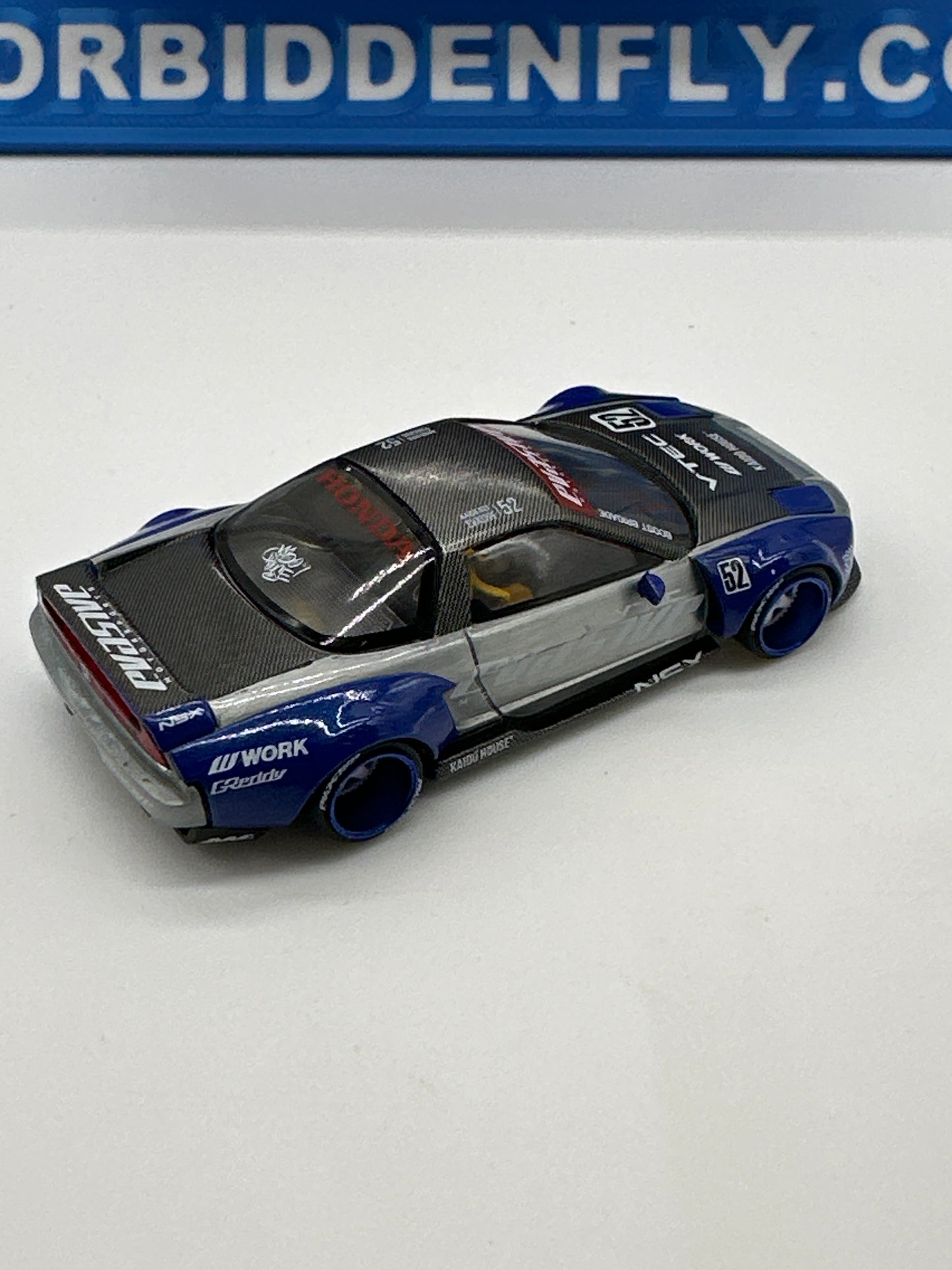 Kaido House (x MiniGT) - Raw Chase #137 - Honda NSX Eavsive V2 - Blue