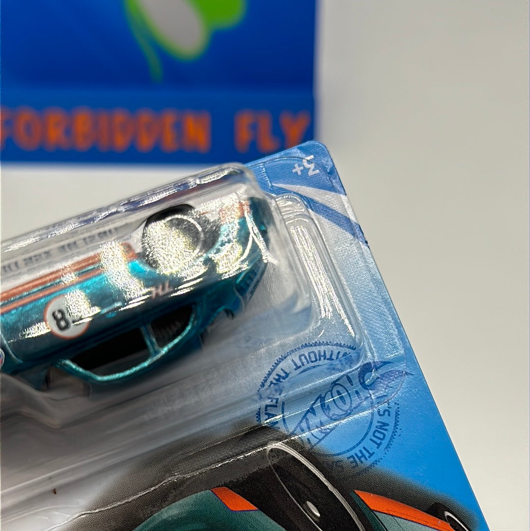 Hot Wheels 2021 Super Treasure Hunt - Teal Gulf Porsche 356 Outlaw