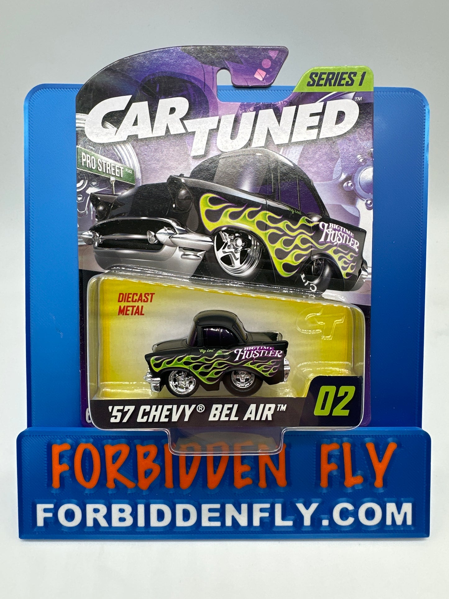 CarTuned - Series 1 Regular Retail Release #02 - Matte Black ‘57 Chevy Bel Air