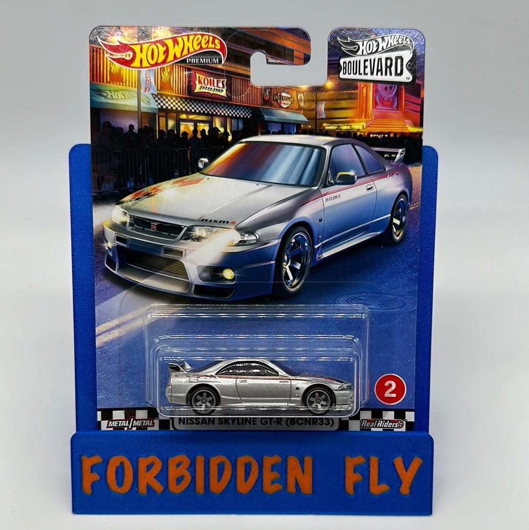 Hot Wheels Boulevard Mix A Single - #2 NISMO Nissan Skyline GT-R (BCNR33)