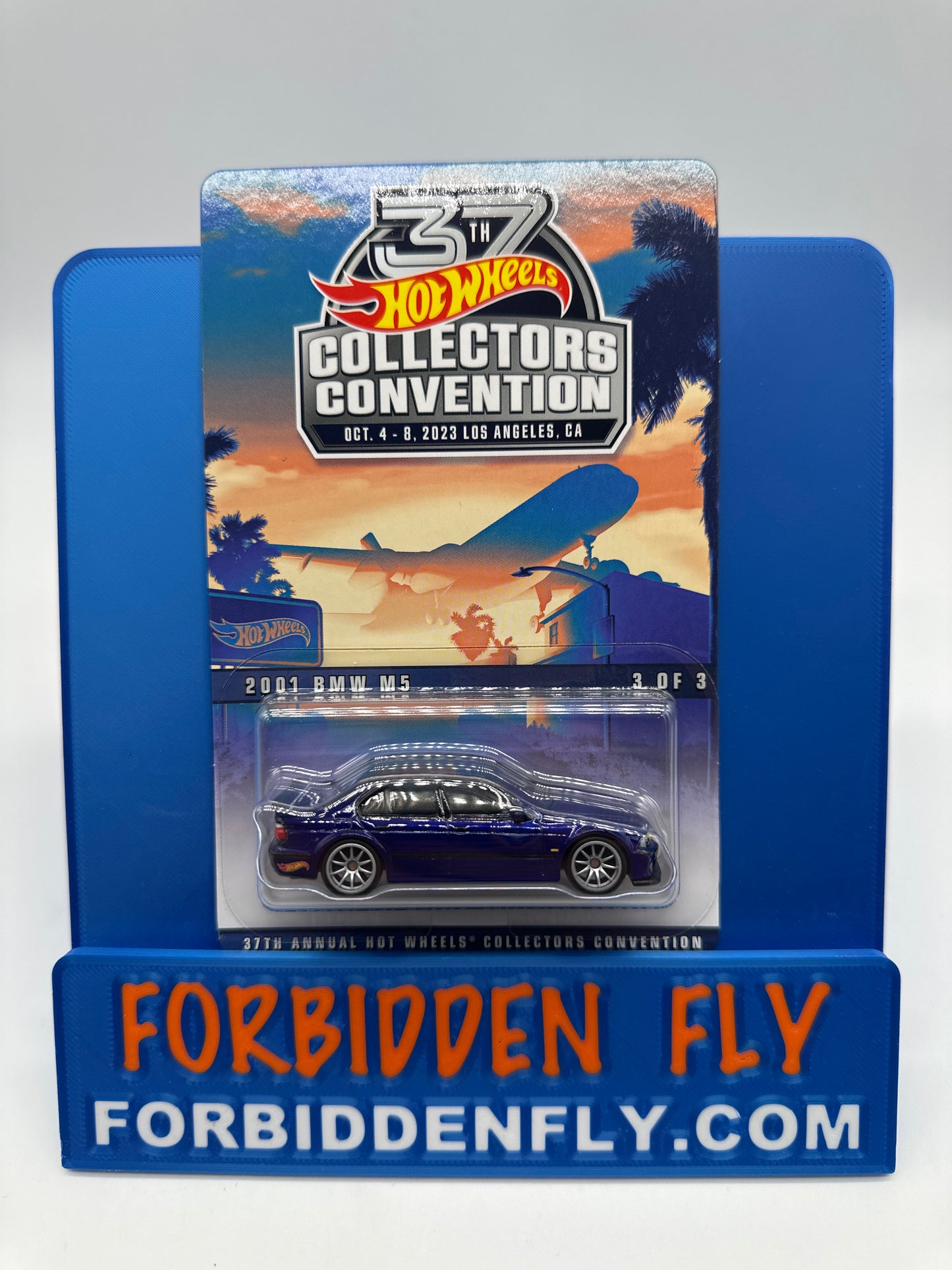 Hot Wheels 37th Annual Collector’s Convention - 2023 Los Angeles, California Finale Car - Blue 2001 BMW M5