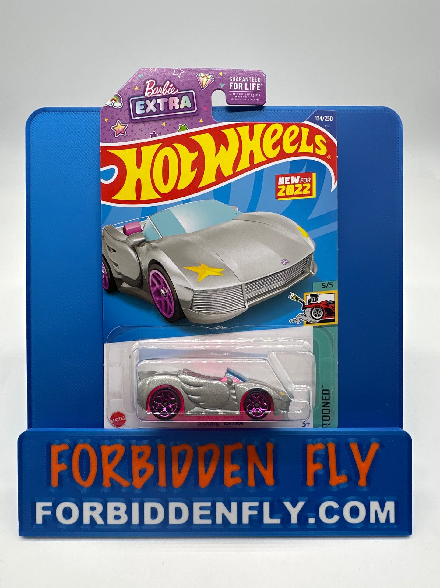 Hot Wheels Mainline - 2022 Tooned Series - Barbie Extra - Gray