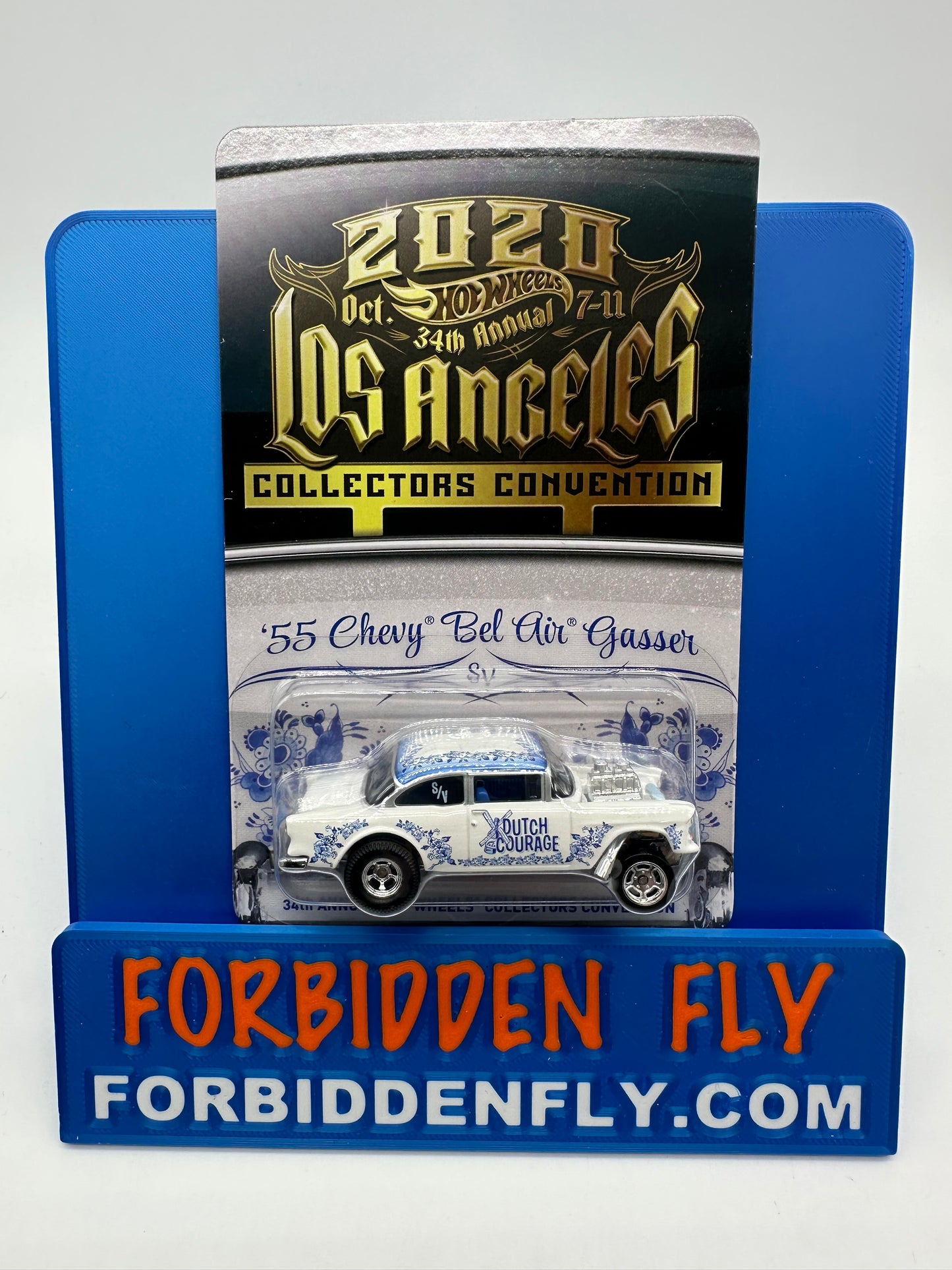 Hot Wheels 2020 34th Annual Los Angeles Collector’s Convention - Dinner Car Dutch ‘55 Chevy Bel Air Gasser
