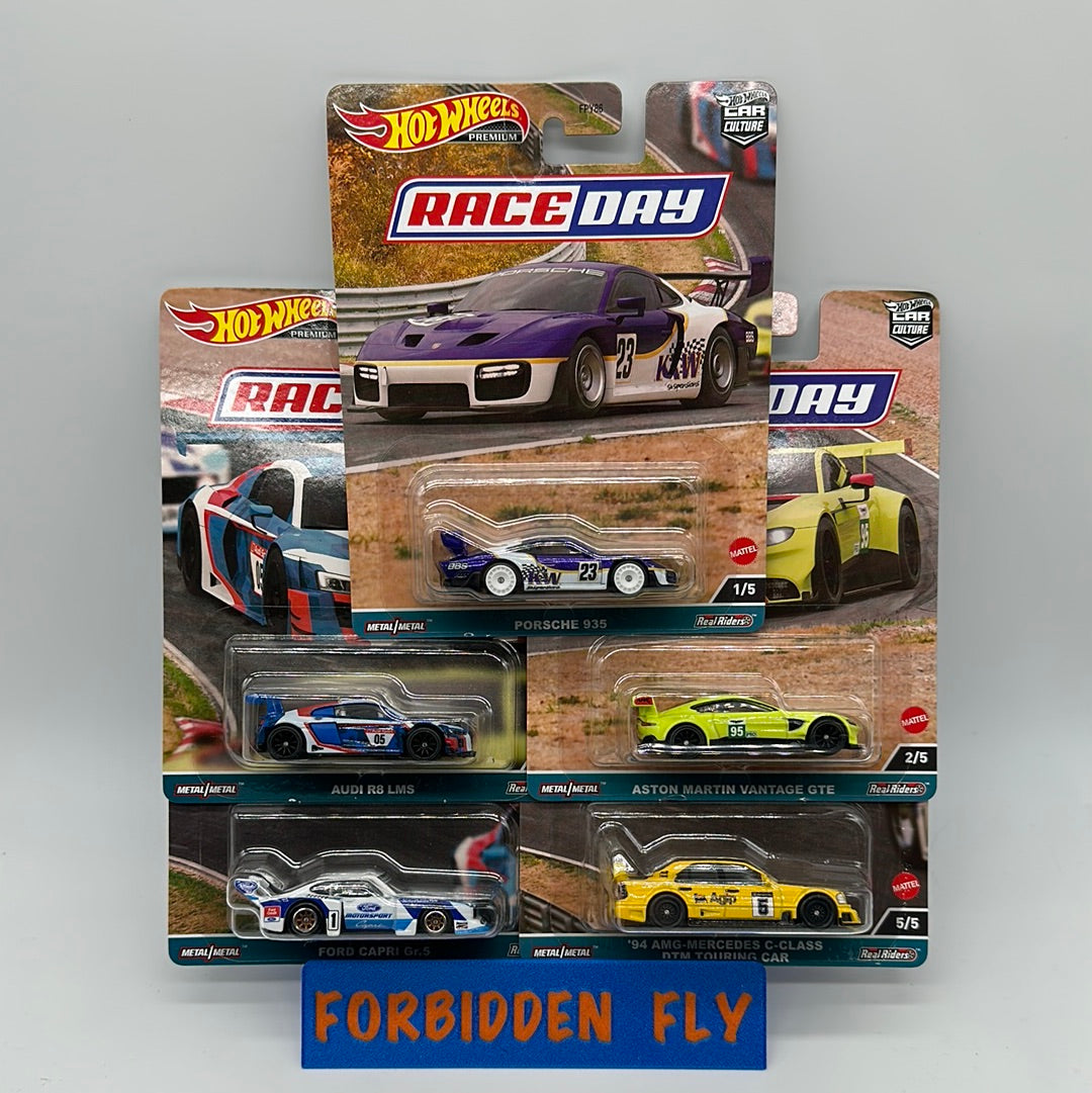 Hot Wheels Car Culture - 2023 Race Day Premium Set of 5