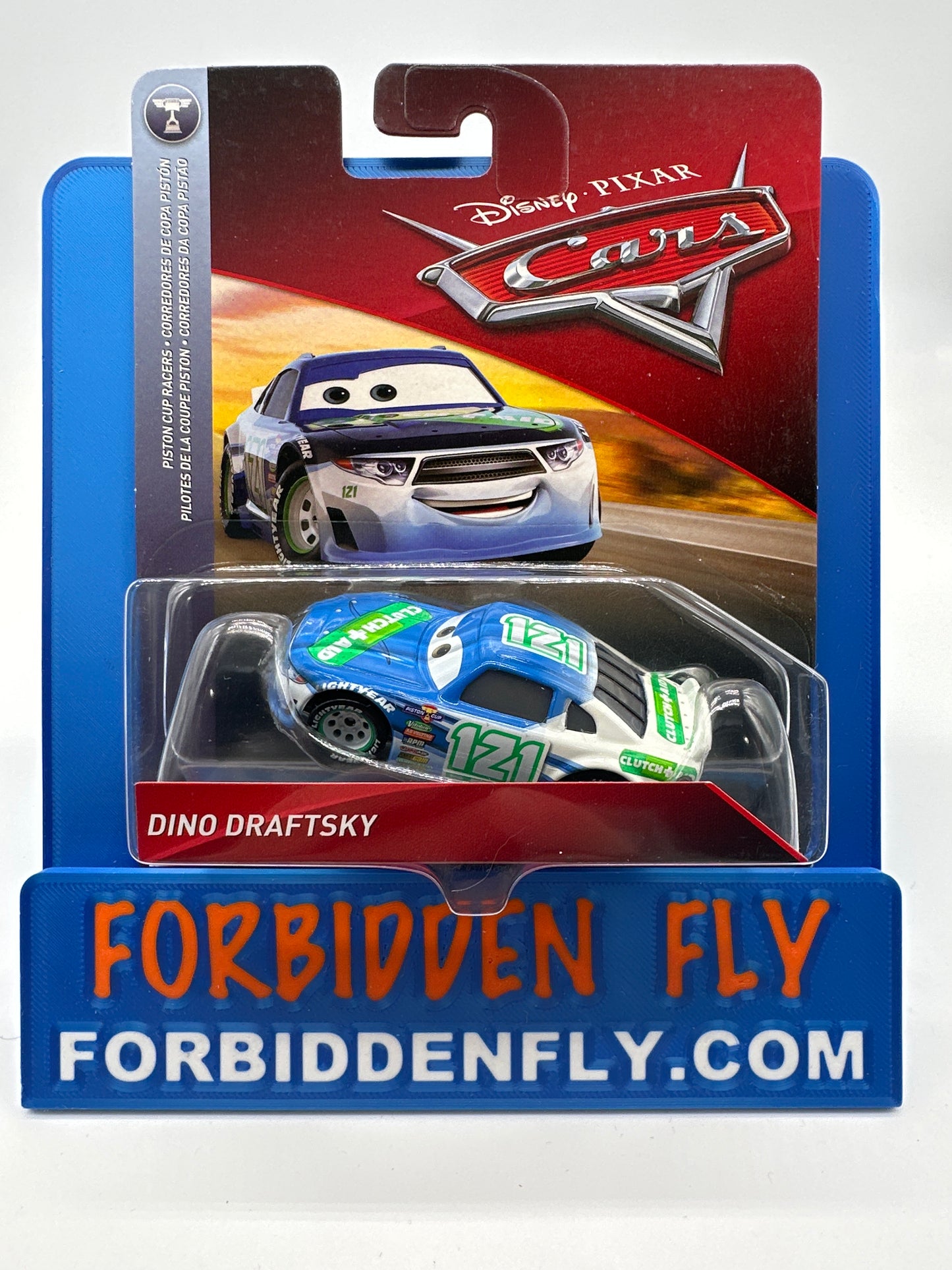 Disney Pixar Cars Movie - Piston Cup Racers Series - Dino Draftsky