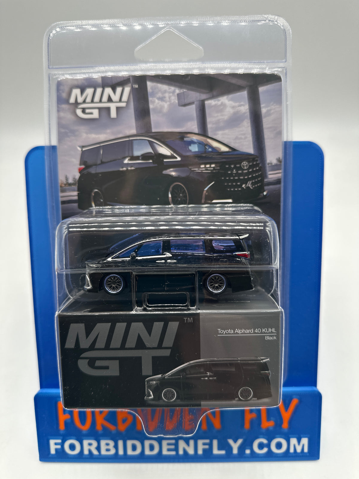 Mini GT Chase #1179 - Toyota Alphard 40 KUHL - Black