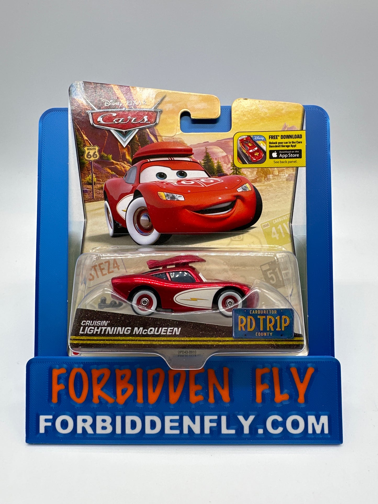 Disney Pixar Cars Movie - RD TR1P (Road Trip) Series - Lightning McQueen