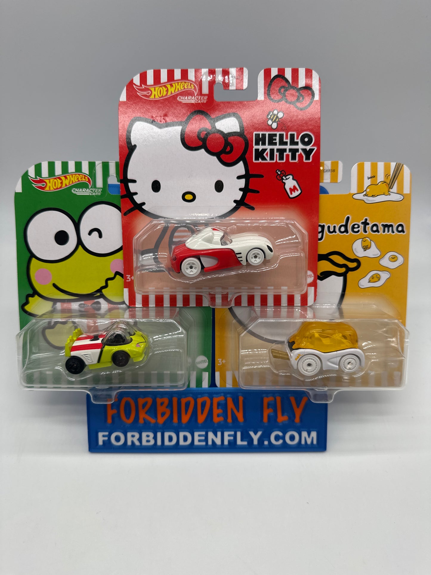 Hot Wheels Character Cars - Sanrio Hello Kitty Set of 3