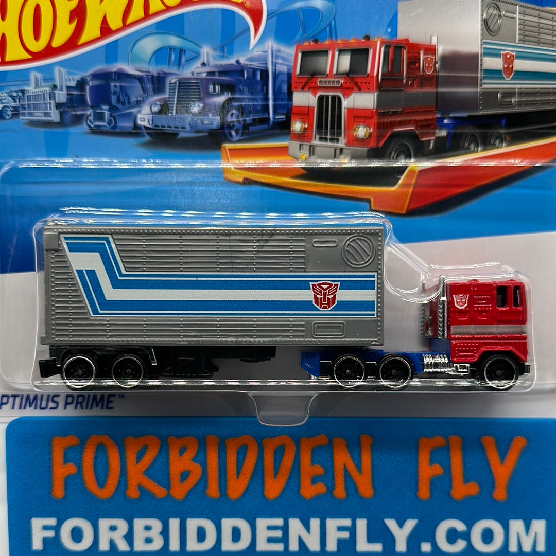 Hot Wheels Track Fleet 2024 - Transformers Optimus Prime
