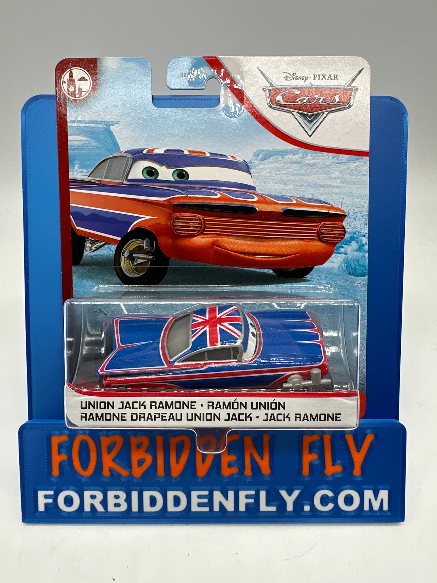 Disney Pixar Cars Movie - London Chase Series - Union Jack Ramone