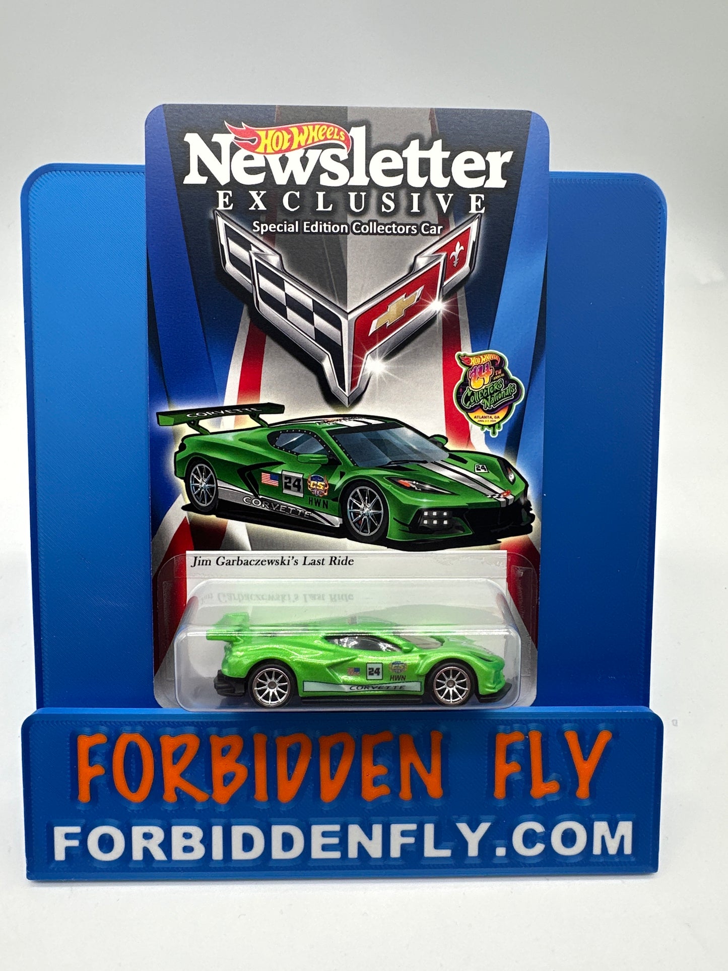 Hot Wheels 24th Annual Collector’s Nationals Convention - 2024 Atlanta, GA - Hot Wheels Newsletter Exclusive Corvette C8.R - Set Of 6