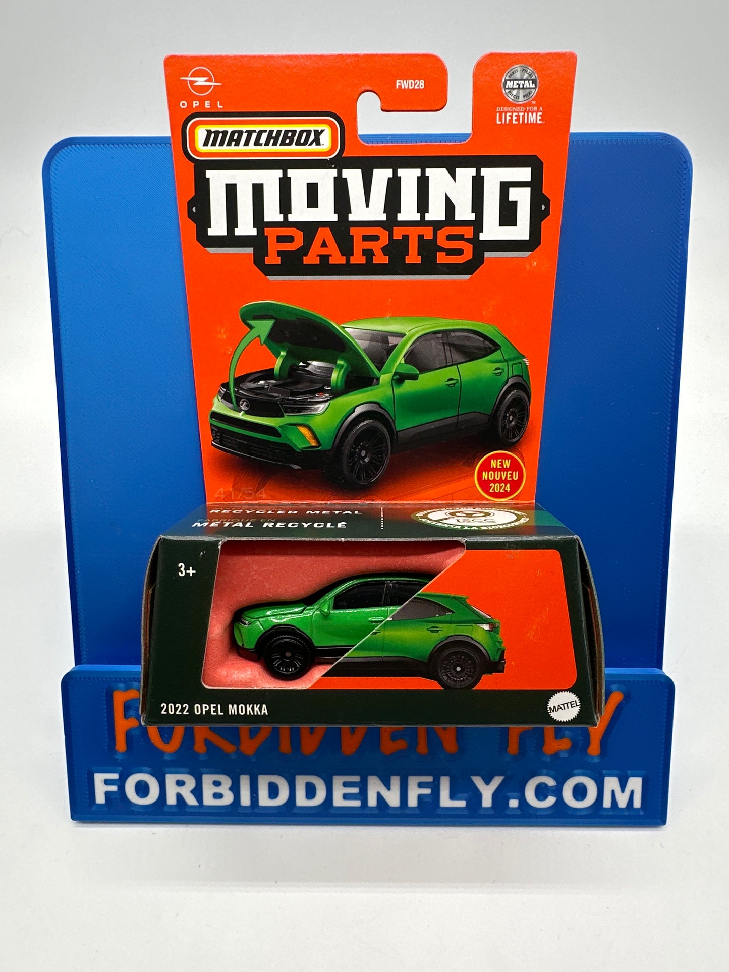 Matchbox Moving Parts Series - 2022 Opel Mokka - Green