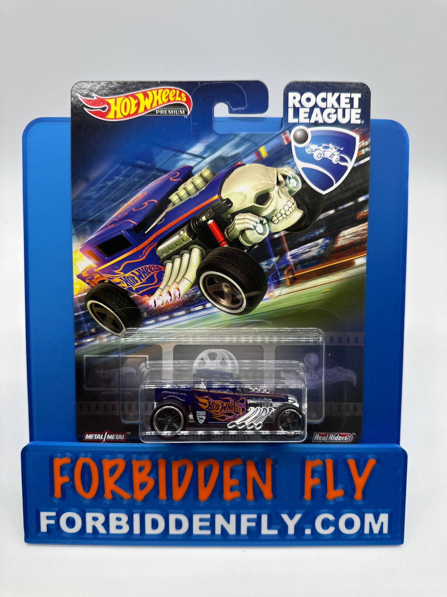 Hot Wheels 2019 Retro Entertainment Premium Single - Rocket League - Bone Shaker
