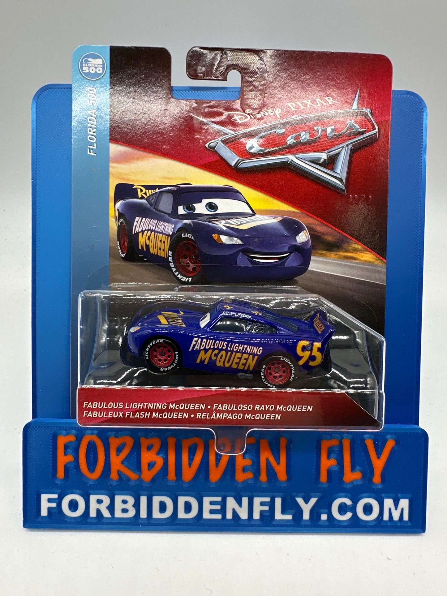 Disney Pixar Cars Movie - Florida 500 Series - Fabulous Lightning McQueen