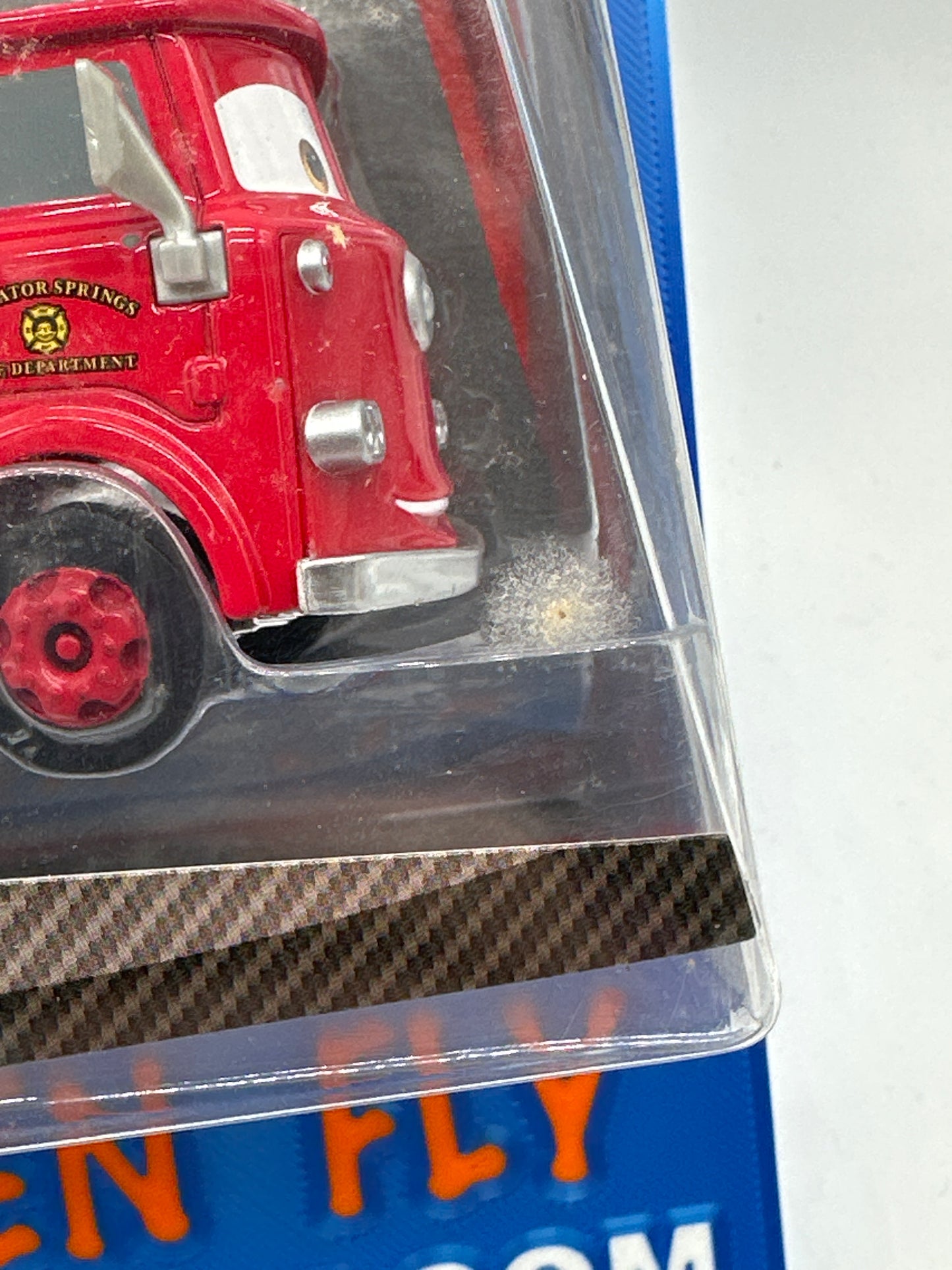 Disney Pixar Cars Movie - Cars 2 Card Series - Deluxe Red (Fire Truck)