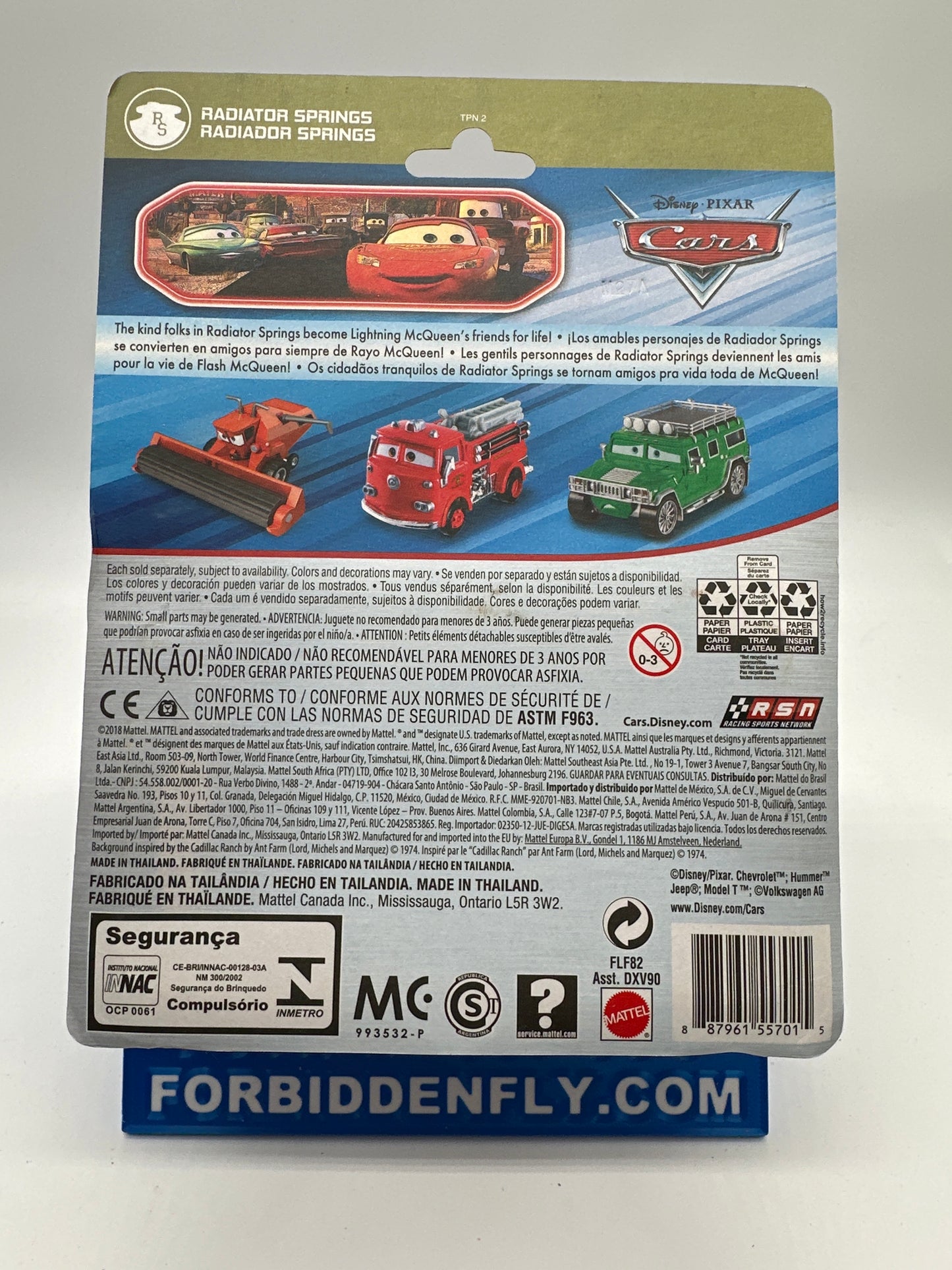 Disney Pixar Cars Movie - Radiator Springs Series Deluxe Size - Mater With Cone Teeth