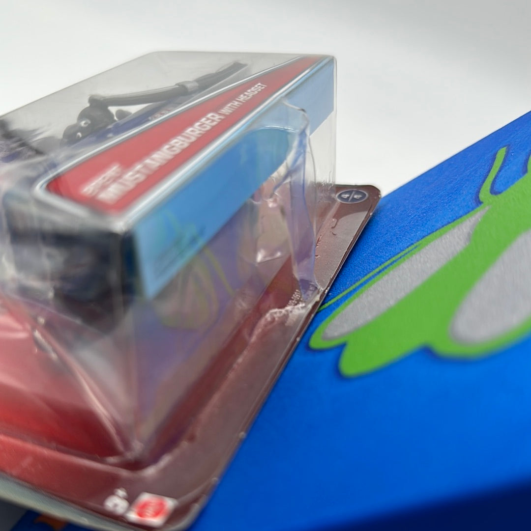 Disney Pixar Cars Movie - WGP Reporters Series - Brent Mustangburger with Headset