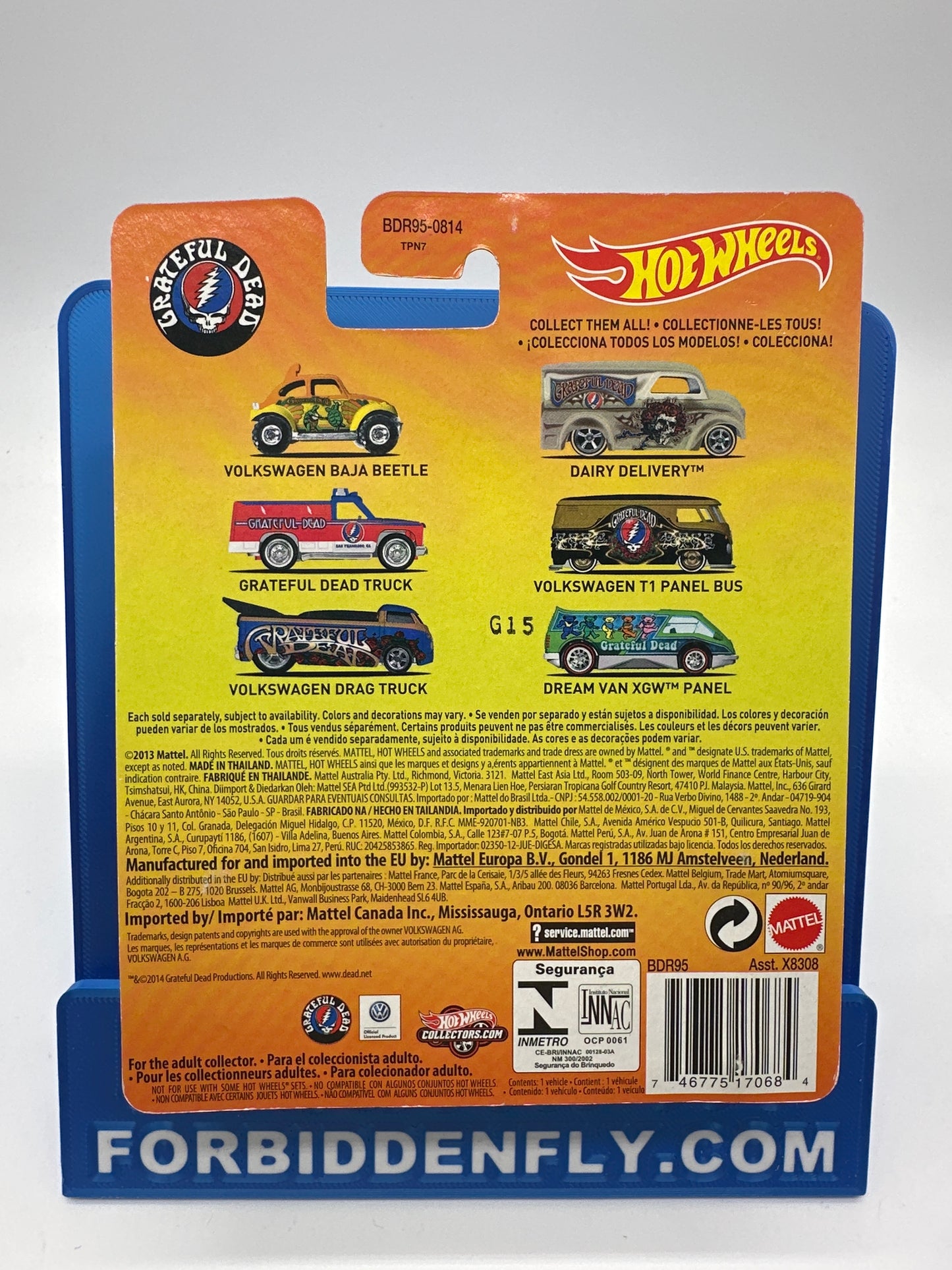 Hot Wheels Premium - Pop Culture Grateful Dead Series Single - Dream Van XGW Panel