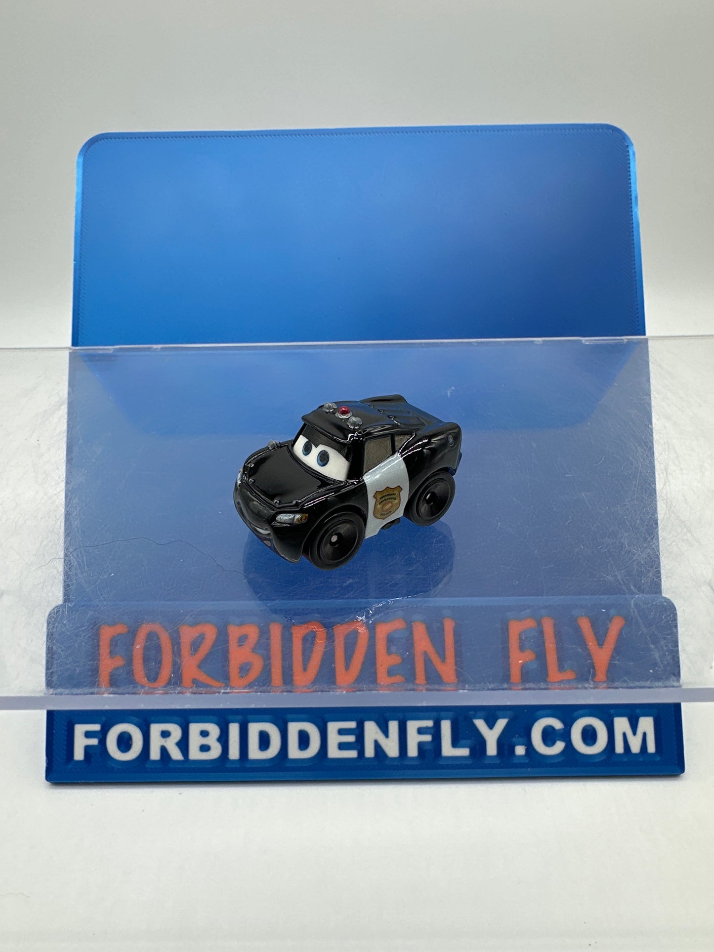 Disney Pixar Cars Movie Metal Mini Racers - Officer Lightning McQueen (Loose)