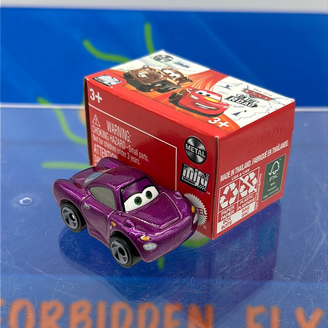 Disney Pixar Cars Movie Metal Mini Racers - 2023 Series 1 #11 - Holley Shiftwell (unopened)