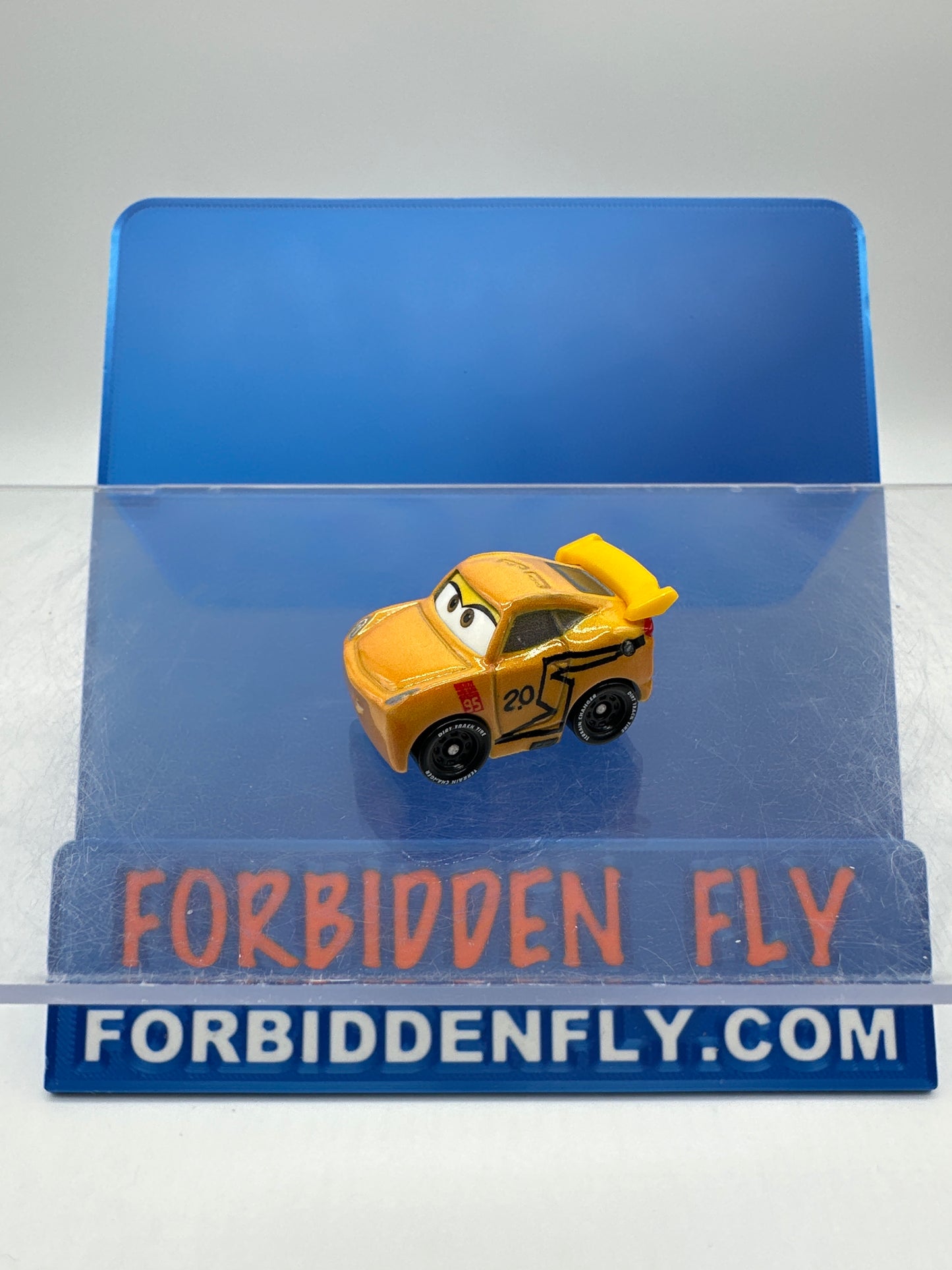 Disney Pixar Cars Movie Metal Mini Racers - Glow in the Dark GITD Thomasville Cruz Ramirez (Loose)