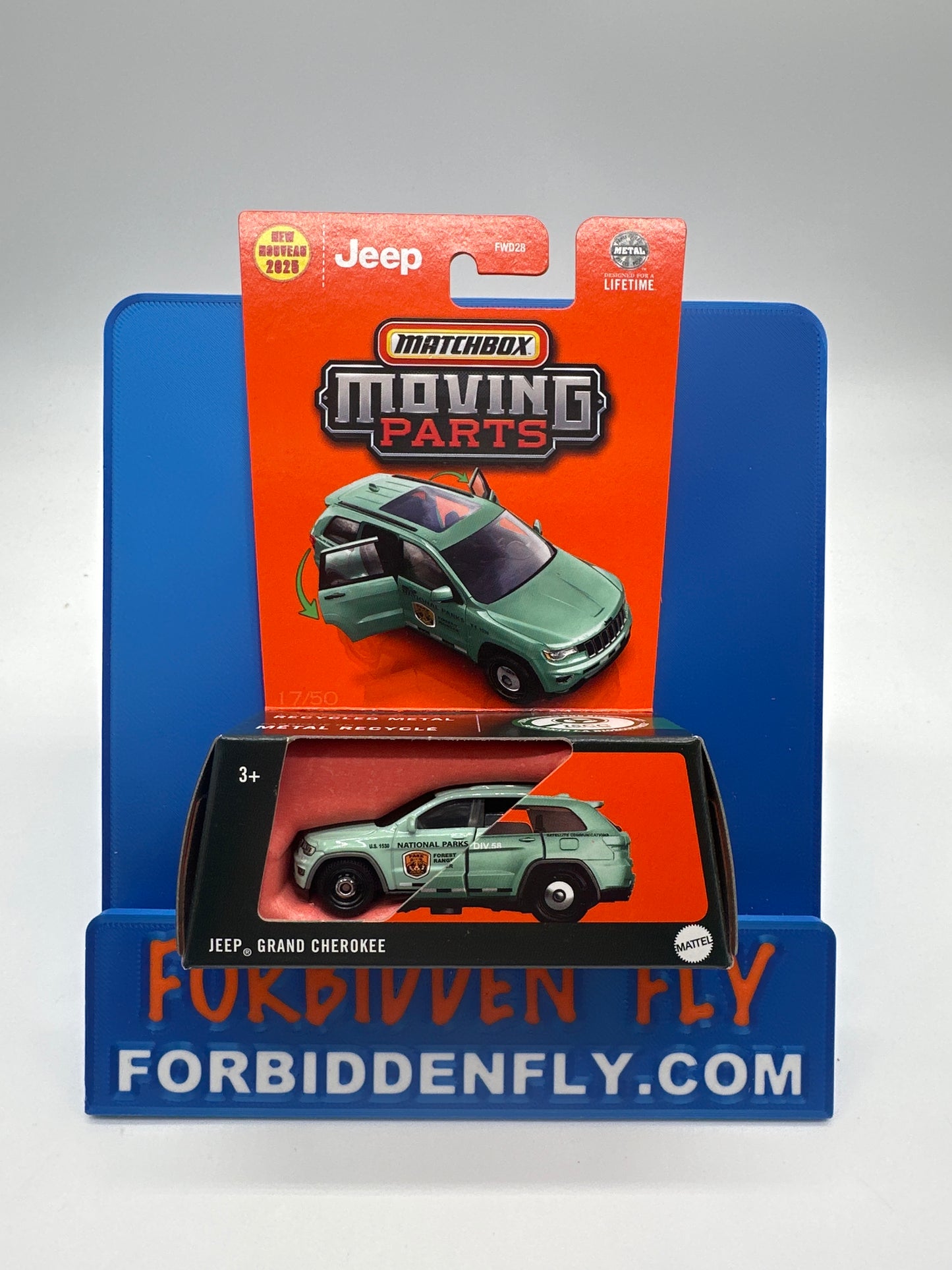 Matchbox Moving Parts Series 2025 - National Parks Jeep Grand Cherokee